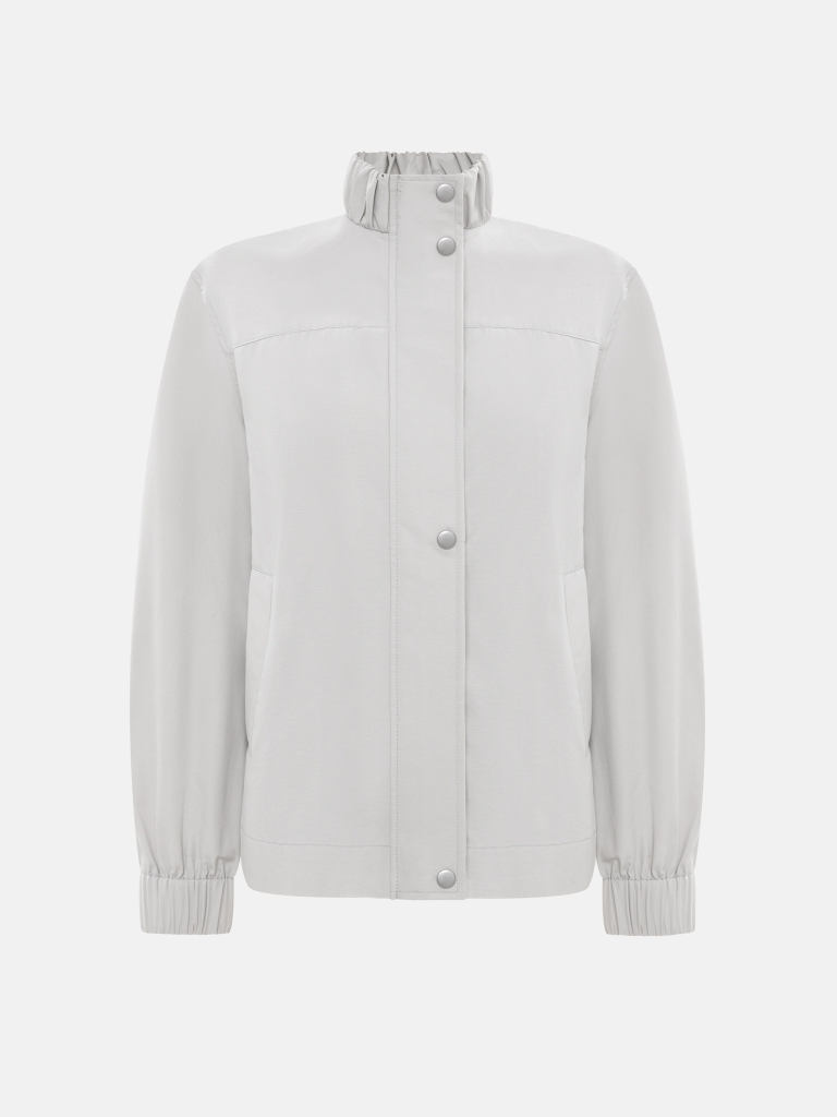Veste de sport à boutons-pression