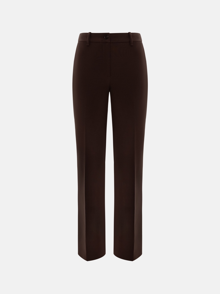 Flared suiting trousers