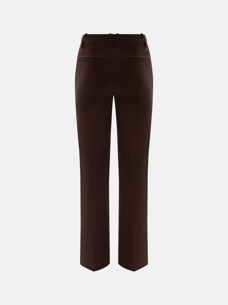 Flared suiting trousers