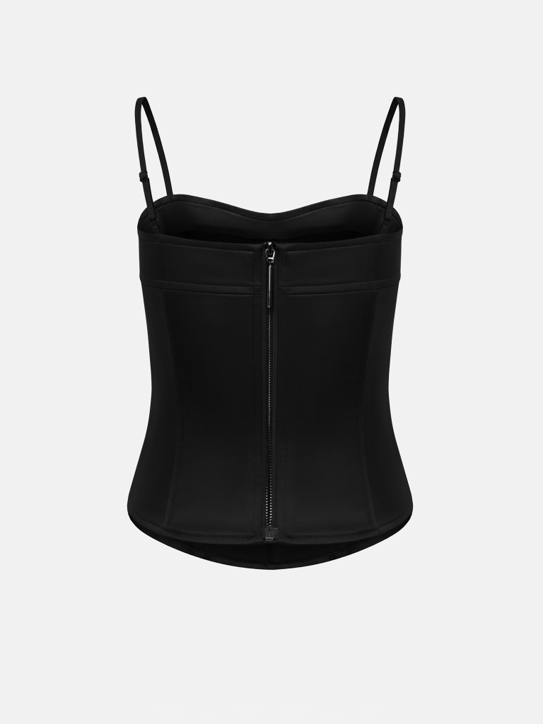 Corset-style top