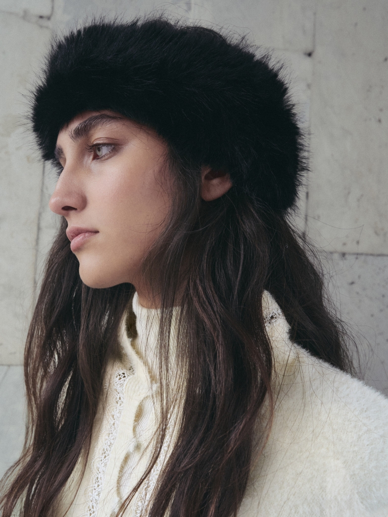Eco-fur scarf