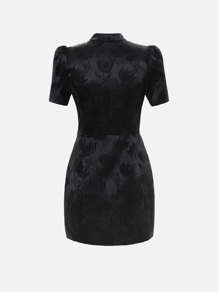 Jacquard mini dress