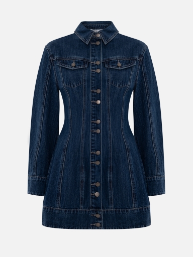 white christmas dresses Helmut Lang Reverse Denim Trucker Jacket – Oneness Boutique main image 0