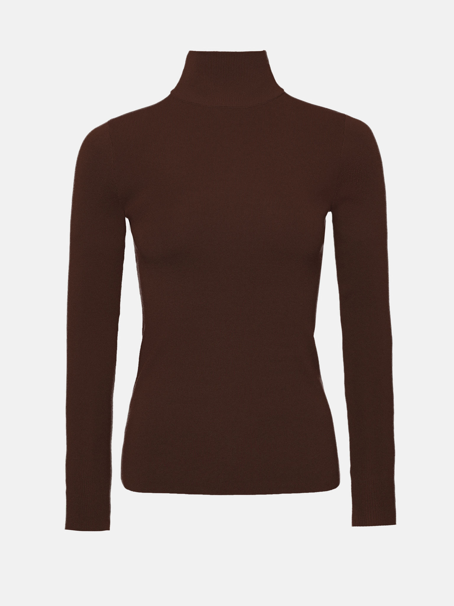Soft-jersey turtleneck sweater