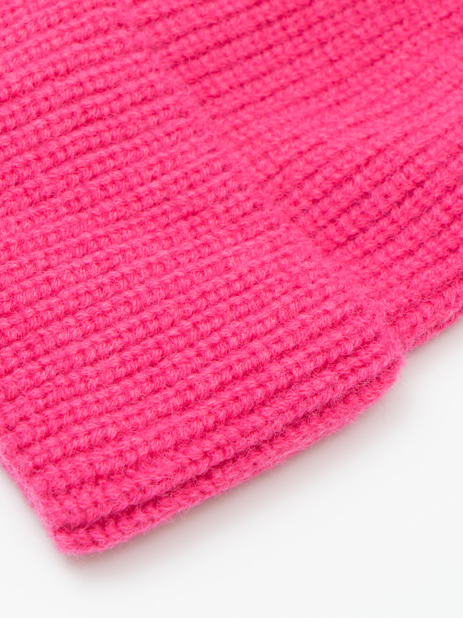 Turn-up knit beanie