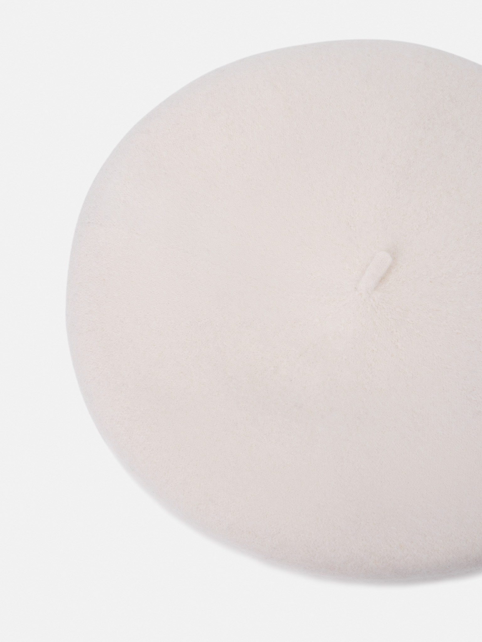 Fine-knit wool beret