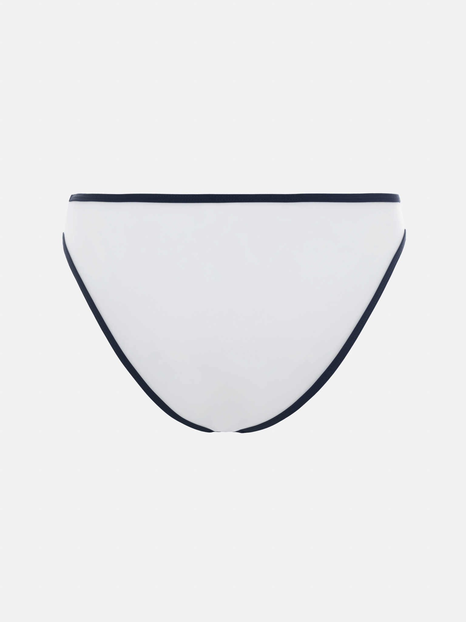 Bikini bottoms with contrasting edge