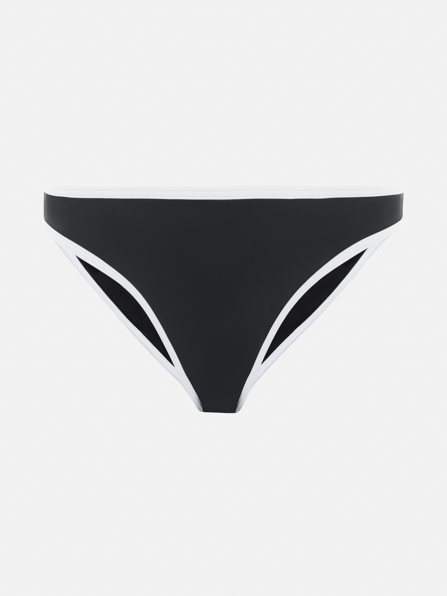 Bikini bottoms with contrasting edge