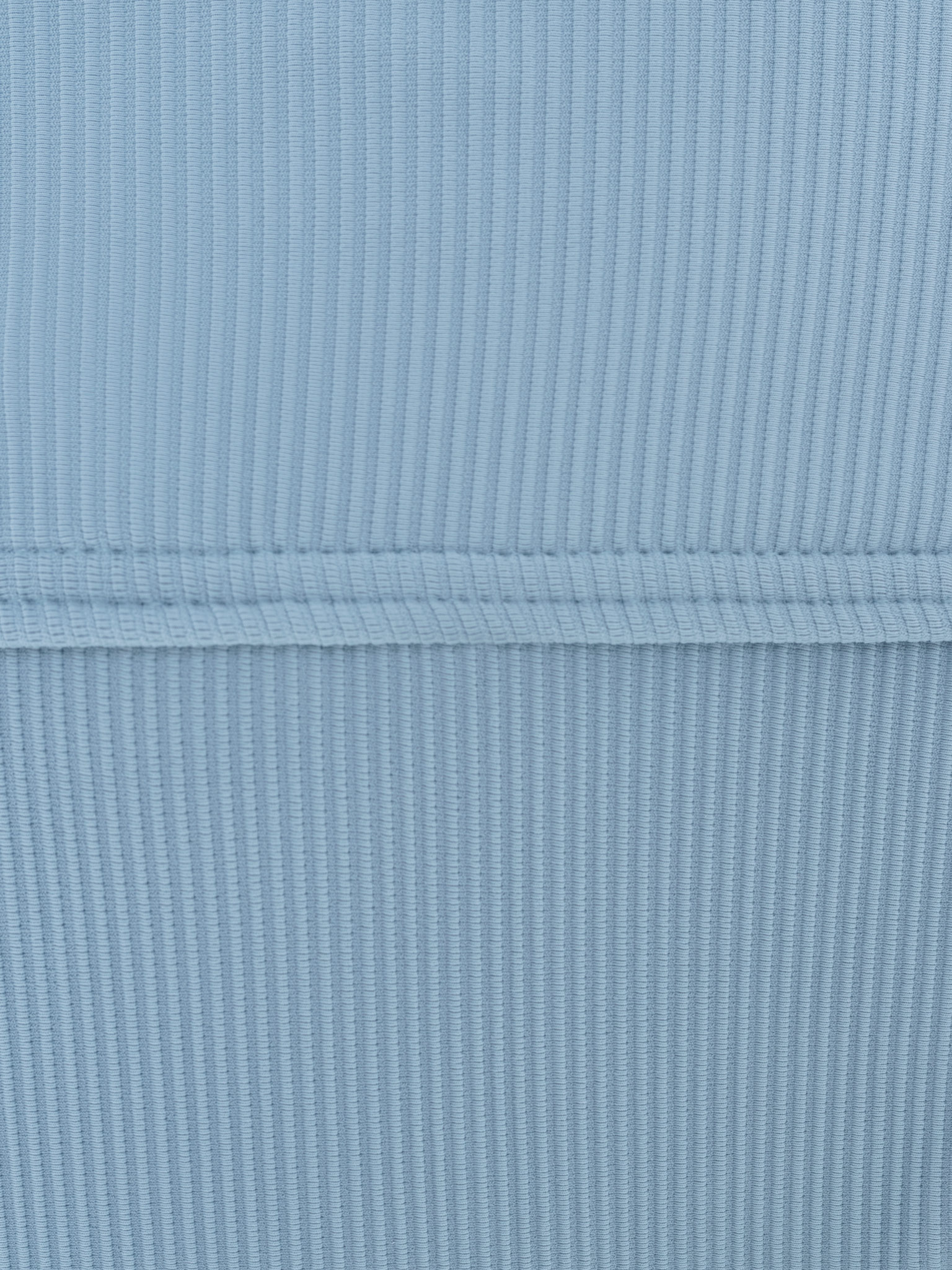 Ribbed high-rise bikini bottoms