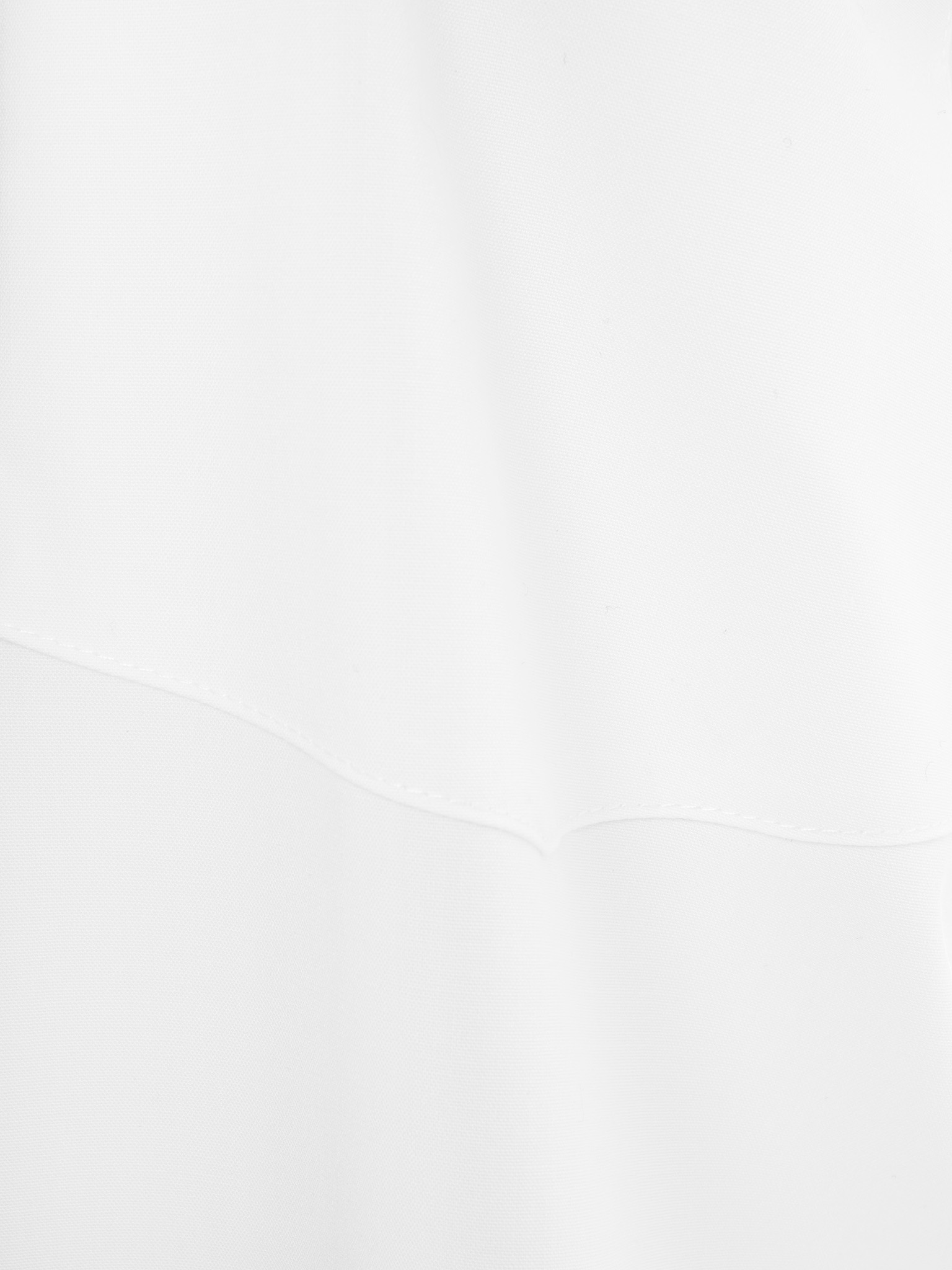 Blouse with voluminous flounces and button fastening