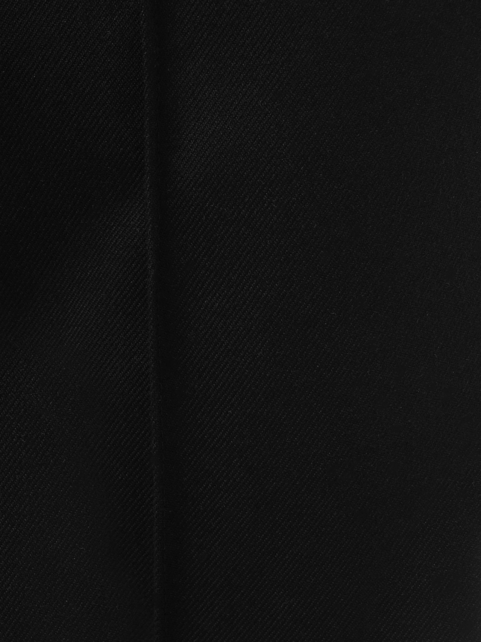 Cropped trousers with a crease and eco-leather belt