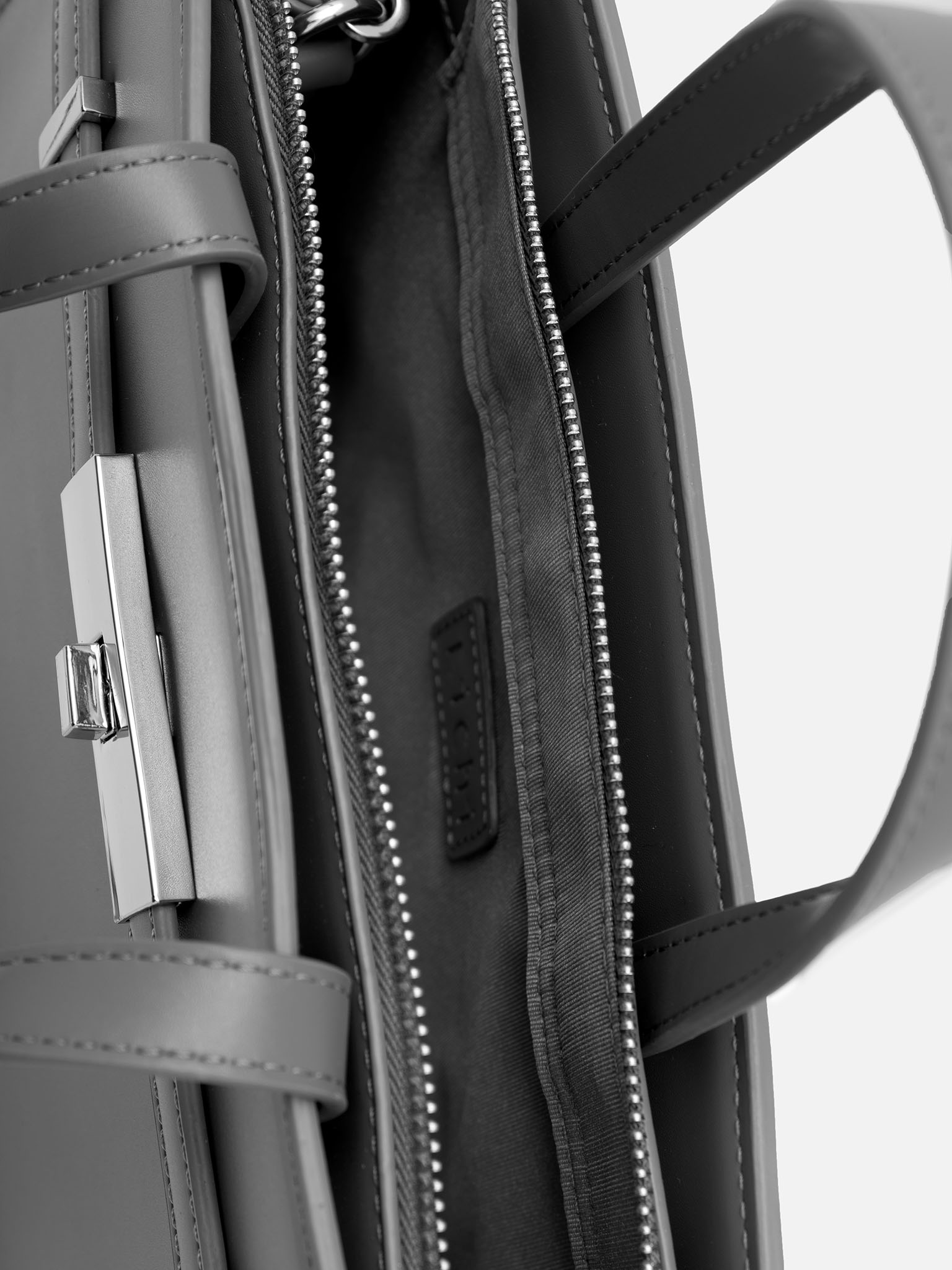 Vegan-leather tote