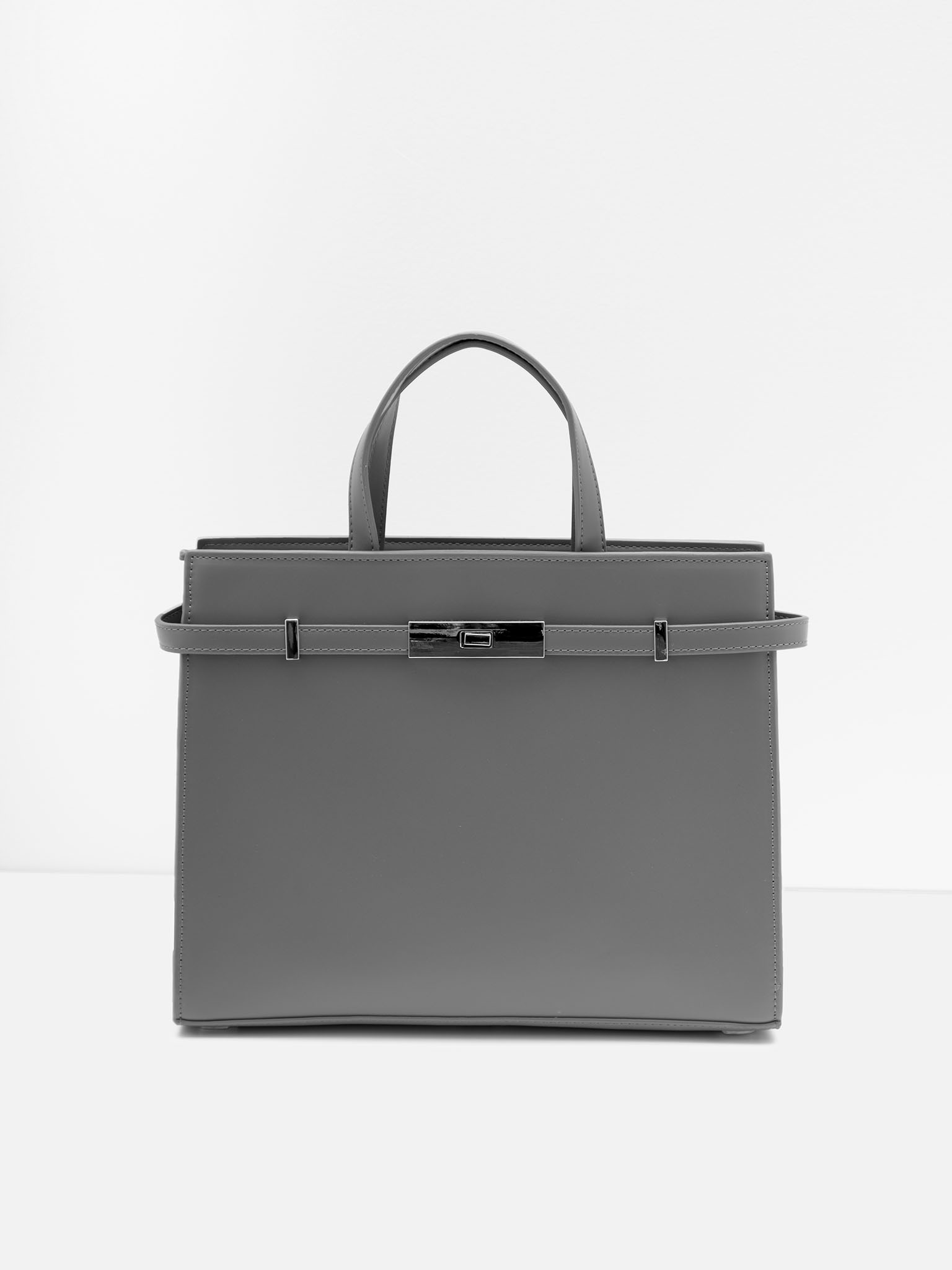 Vegan-leather tote
