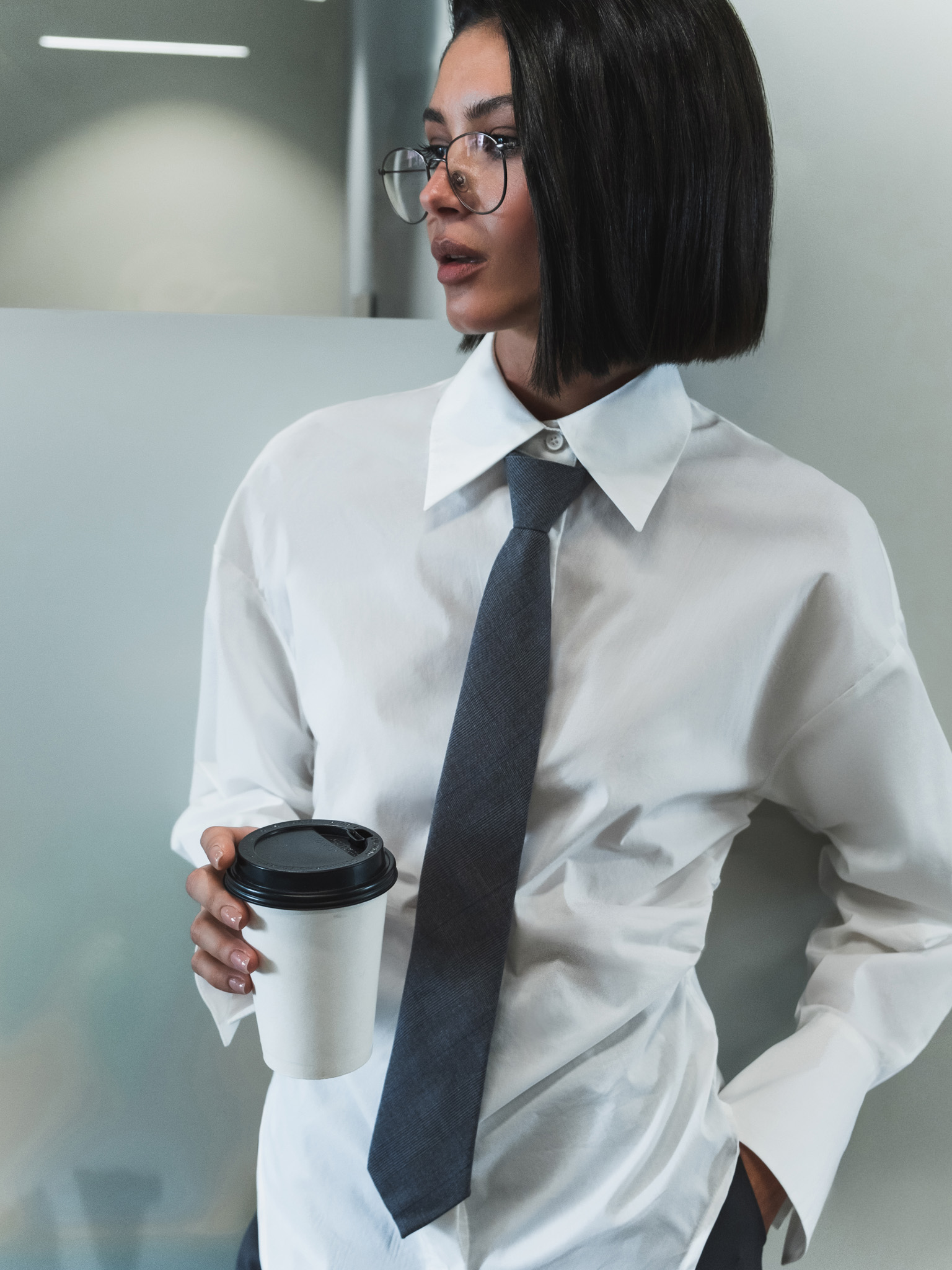 Tie with fine dots