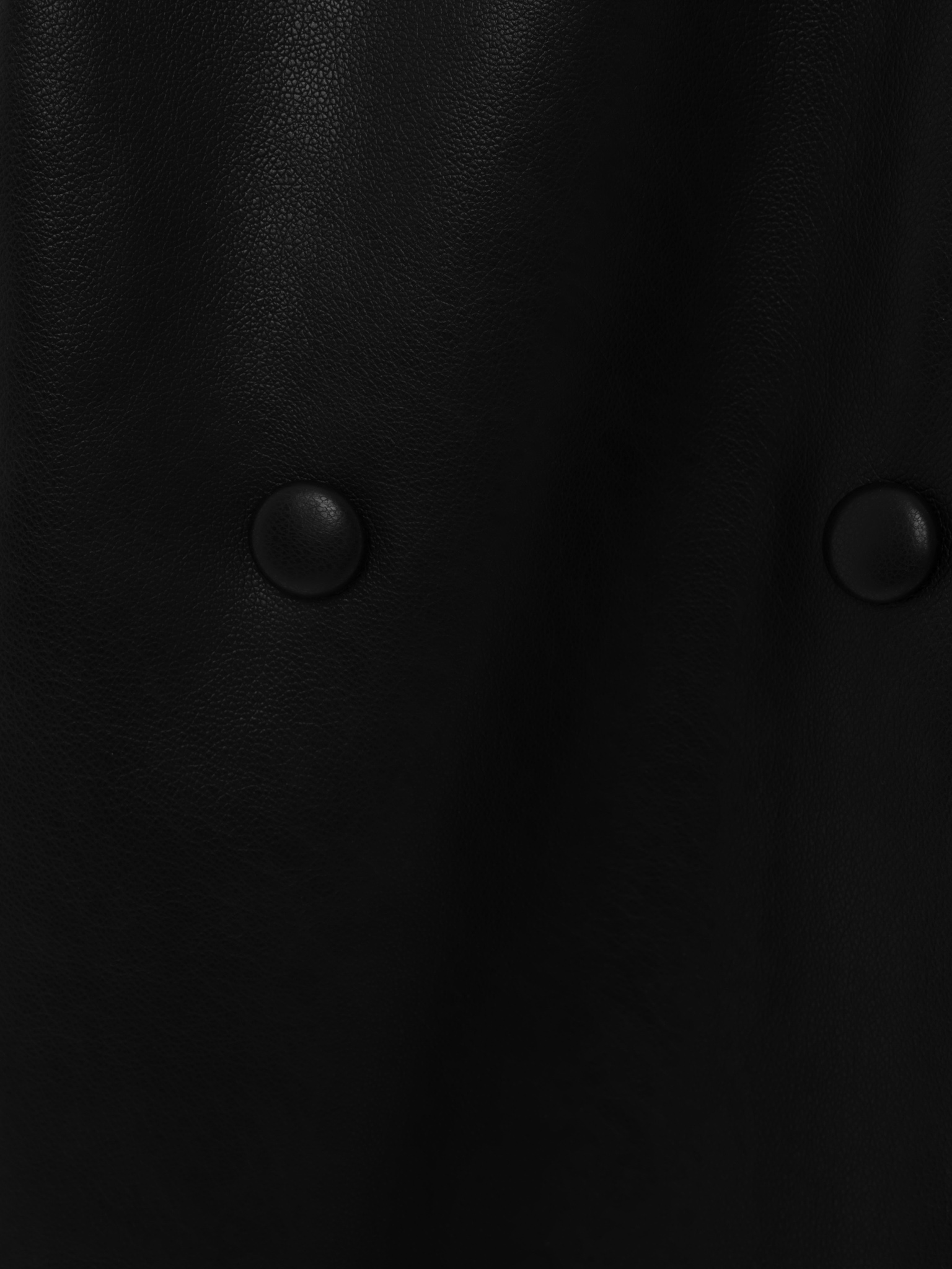Maxi trench coat from matte eco-leather