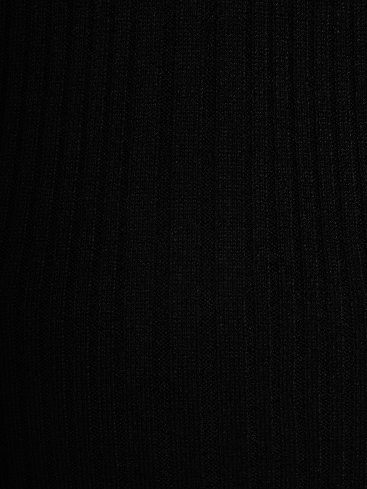 Fitted rib-knit maxi dress