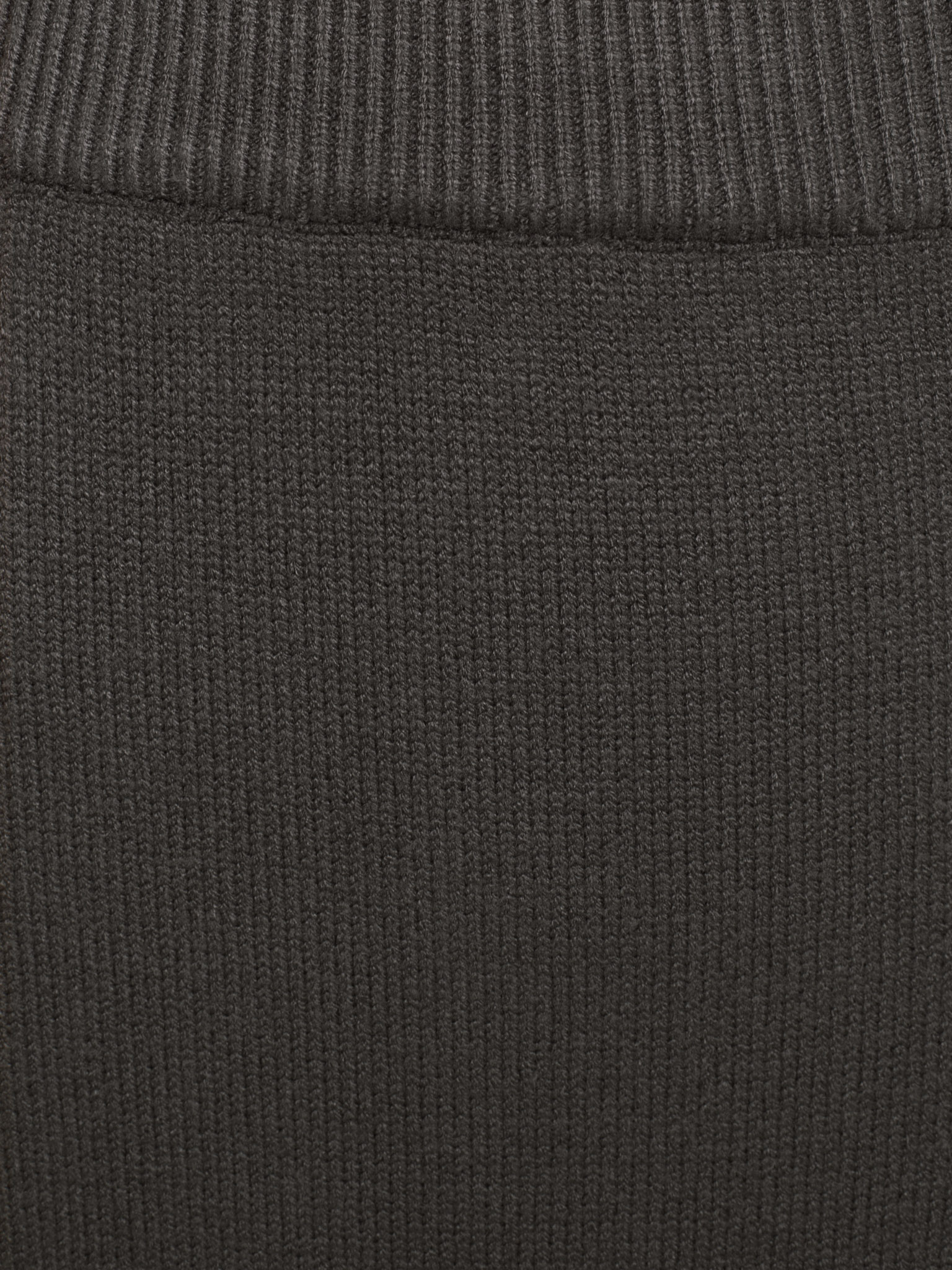 Jersey maxi skirt with ribbed details