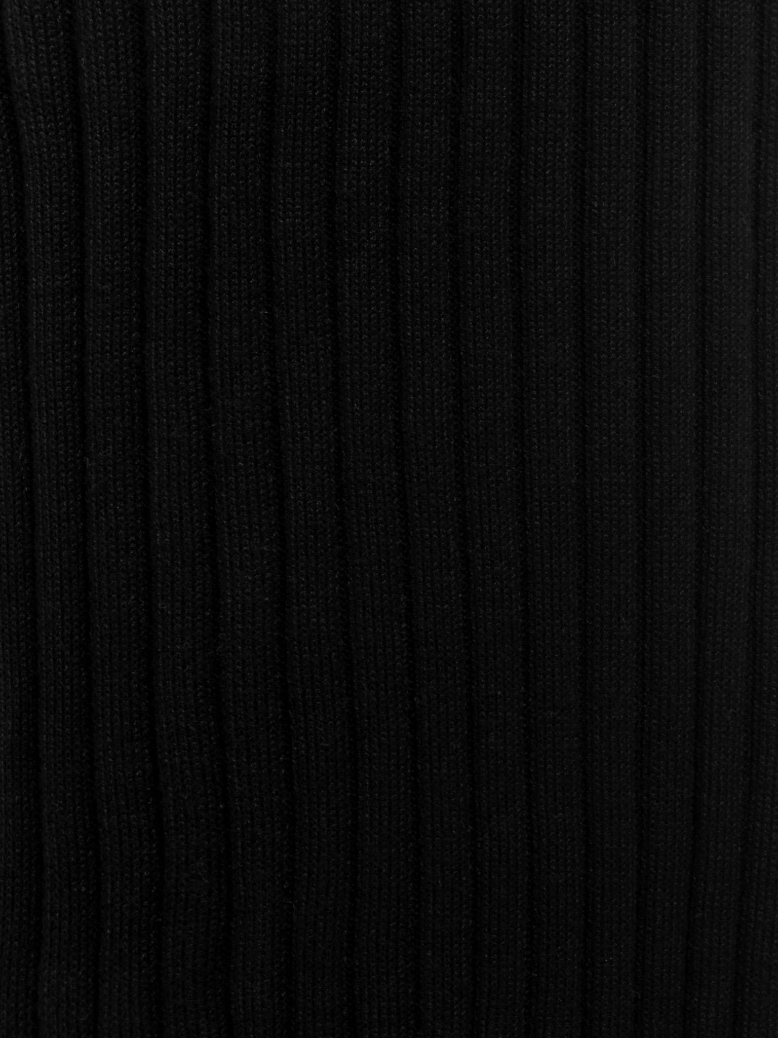 Rib-knit midi skirt with contrasting ruffles