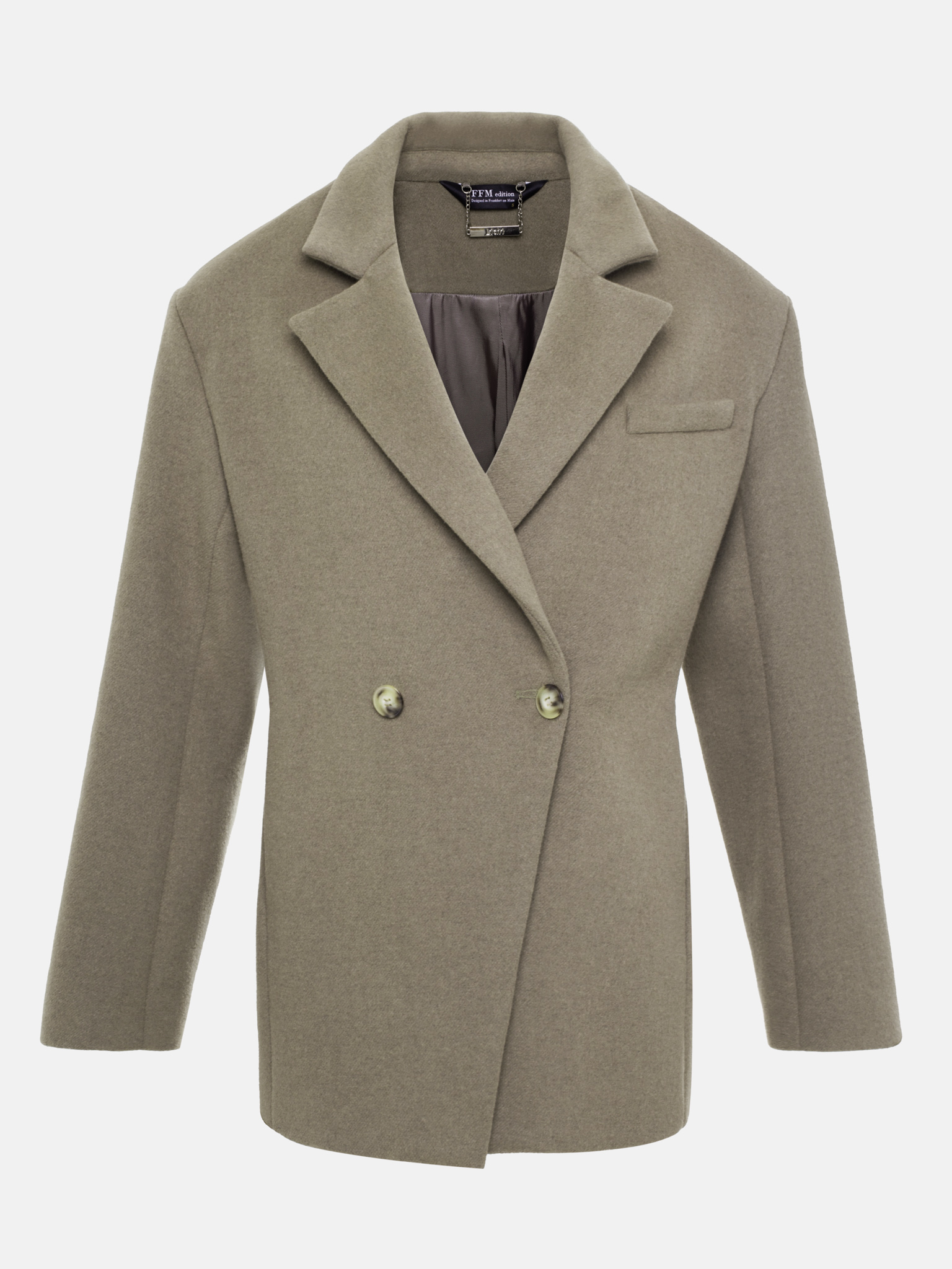 Укороченное пальто-жакет