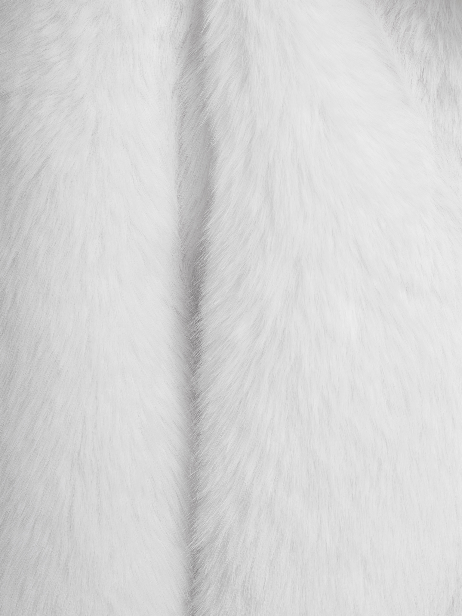 Kurzer Eco-Mantel mit voluminösem Kragen