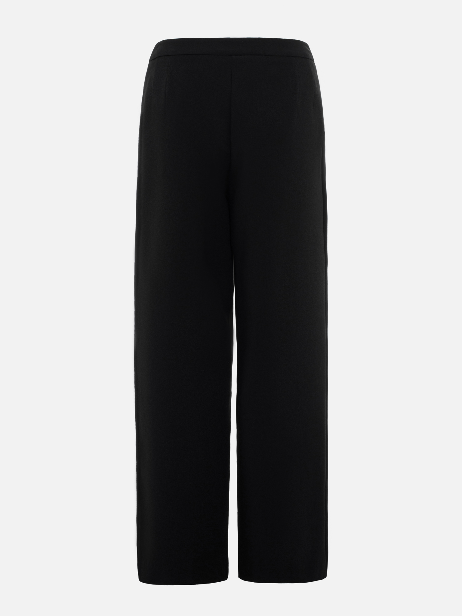 Hose mit Bundfalten aus Anzugstoff