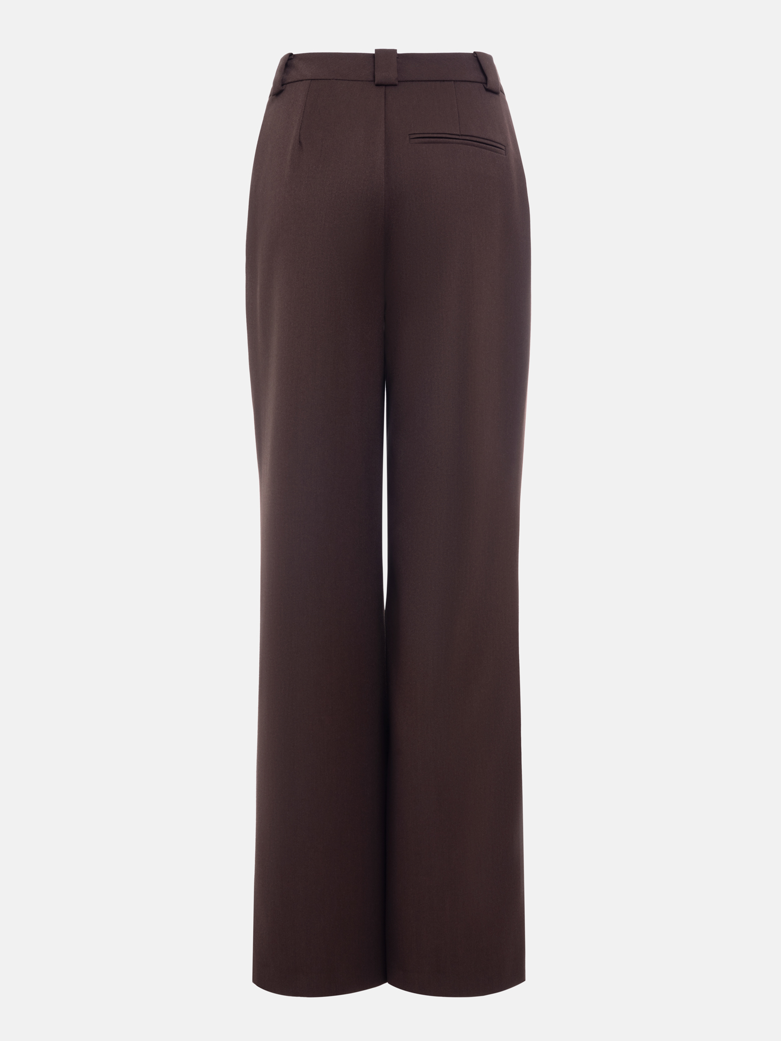 Wide waistband suiting trousers