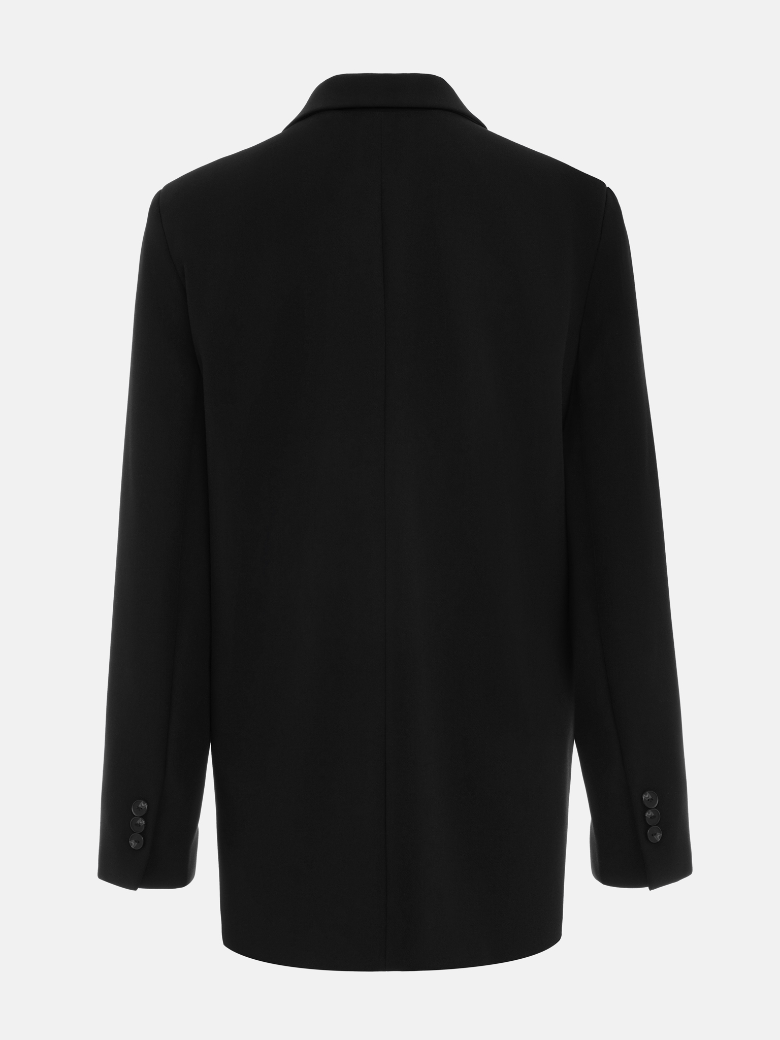 Single-breasted oversize jacket in suiting fabric