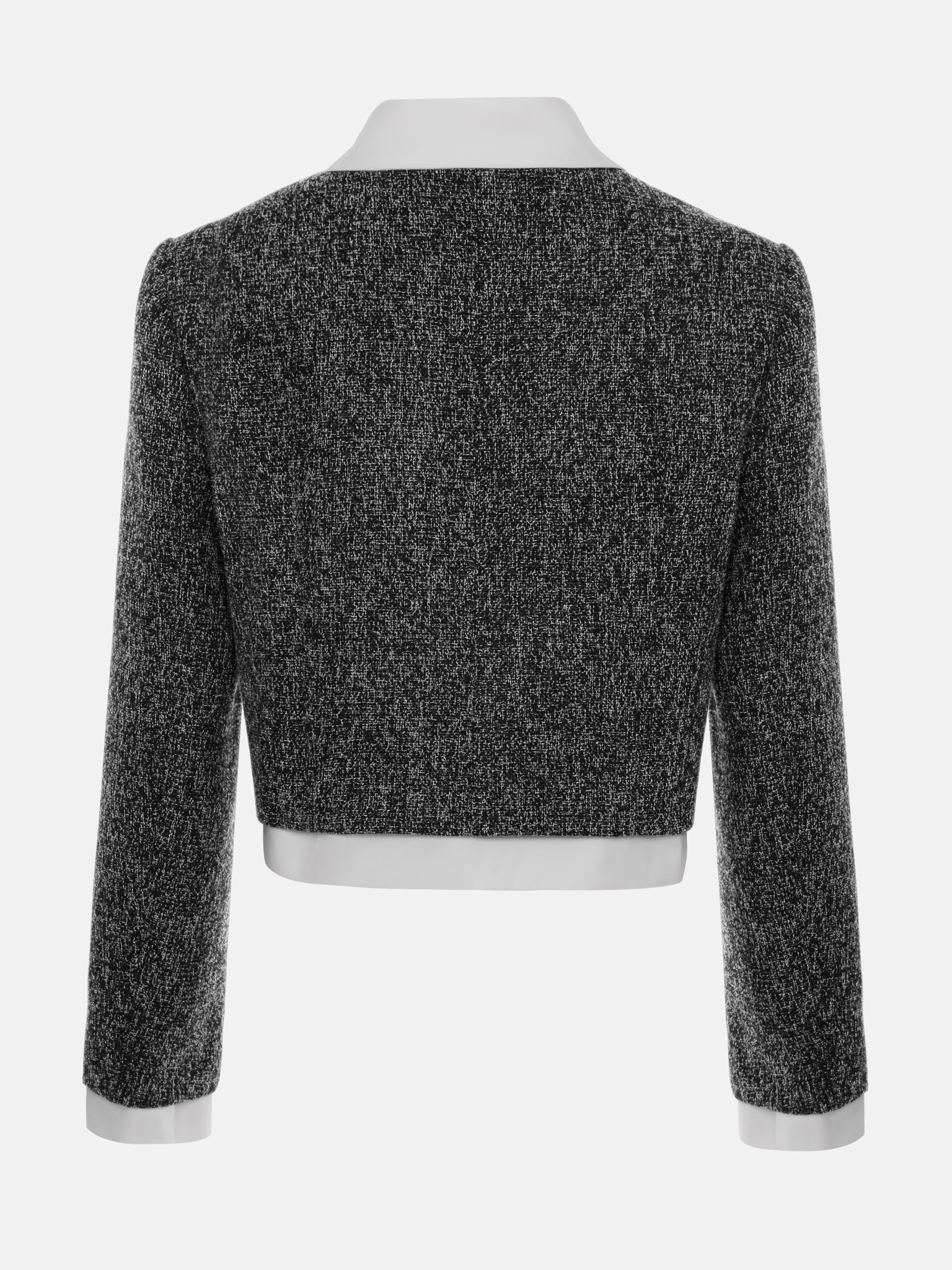 سترة أحادية الصدر مع أزرار على شكل قلب