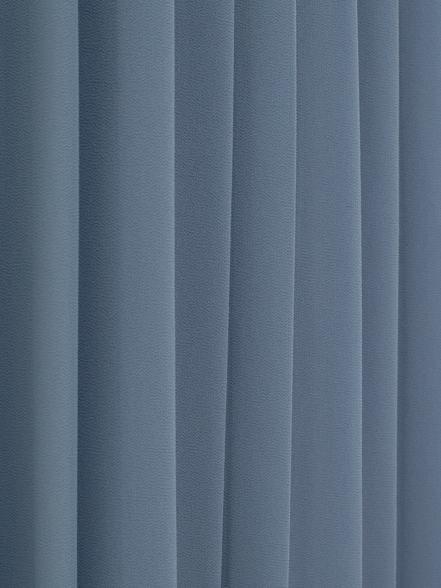 Midi dress with large pleats