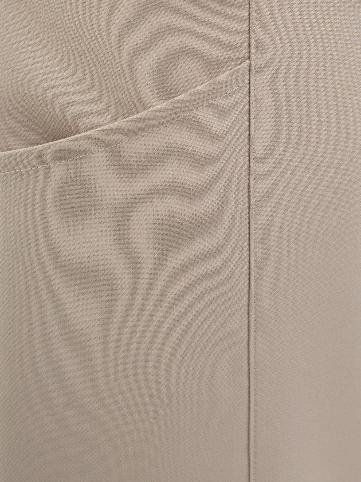 Straight fit monochrome trousers