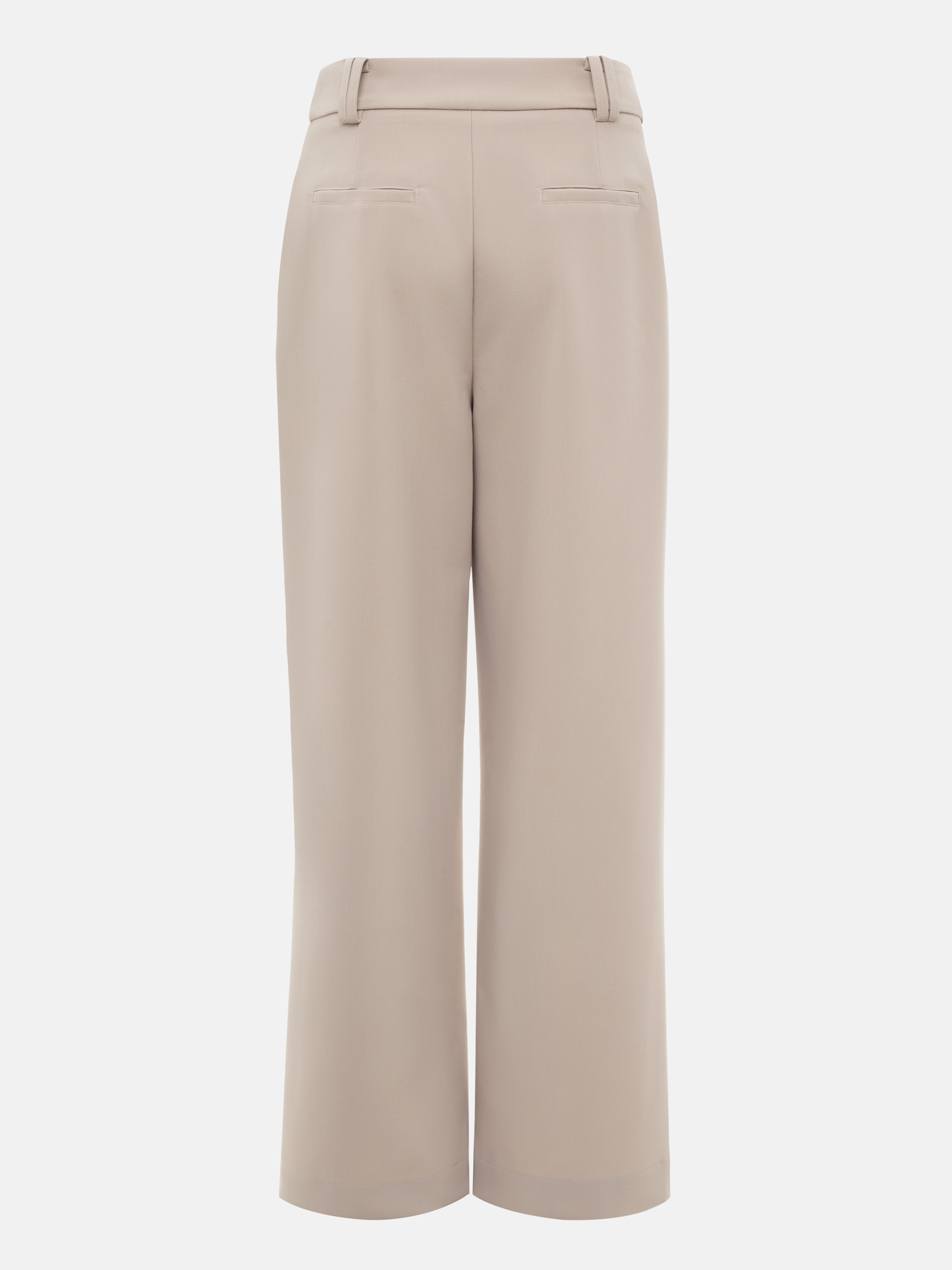 Straight fit monochrome trousers