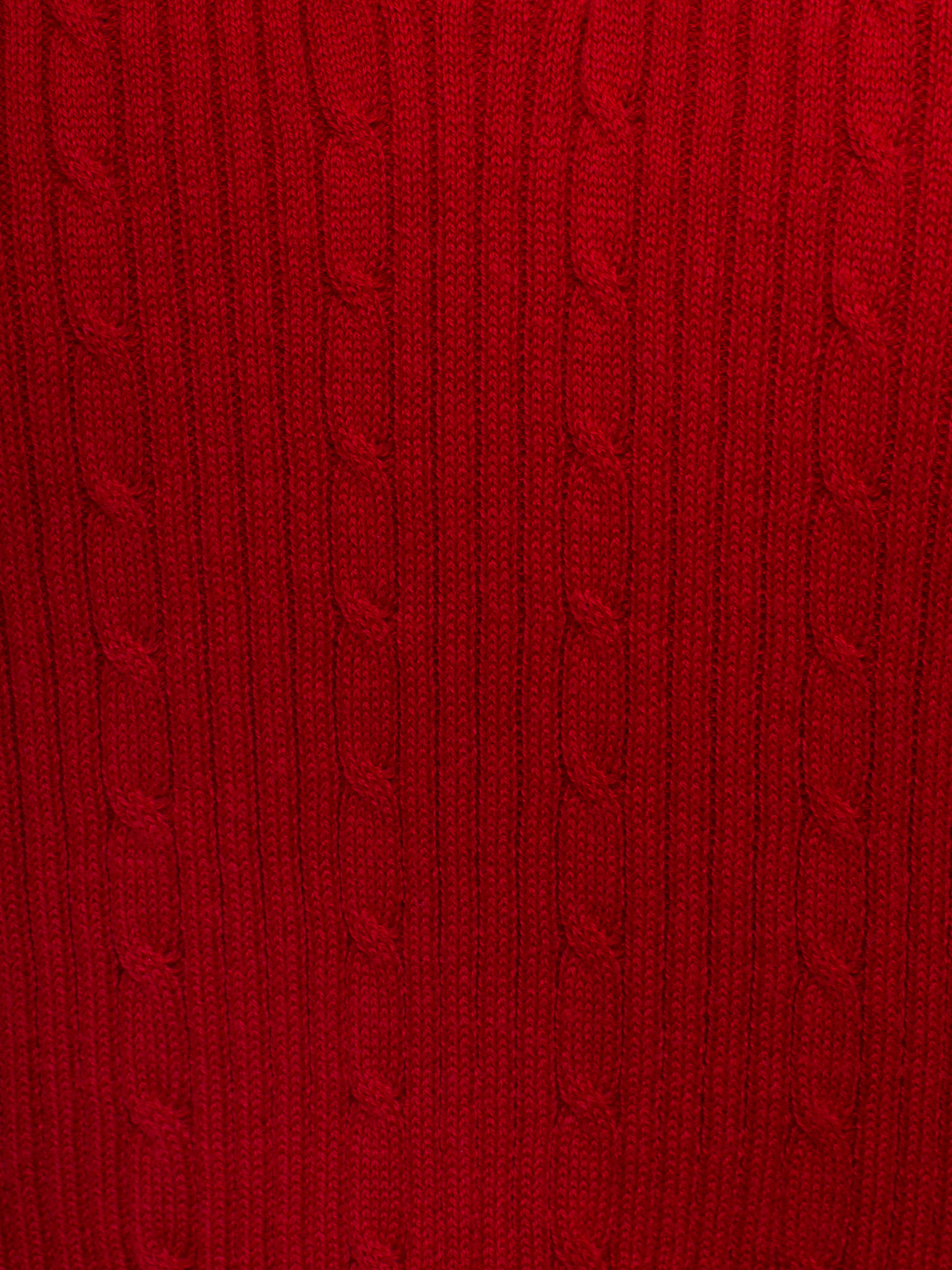 Cropped polo shirt with embroidery