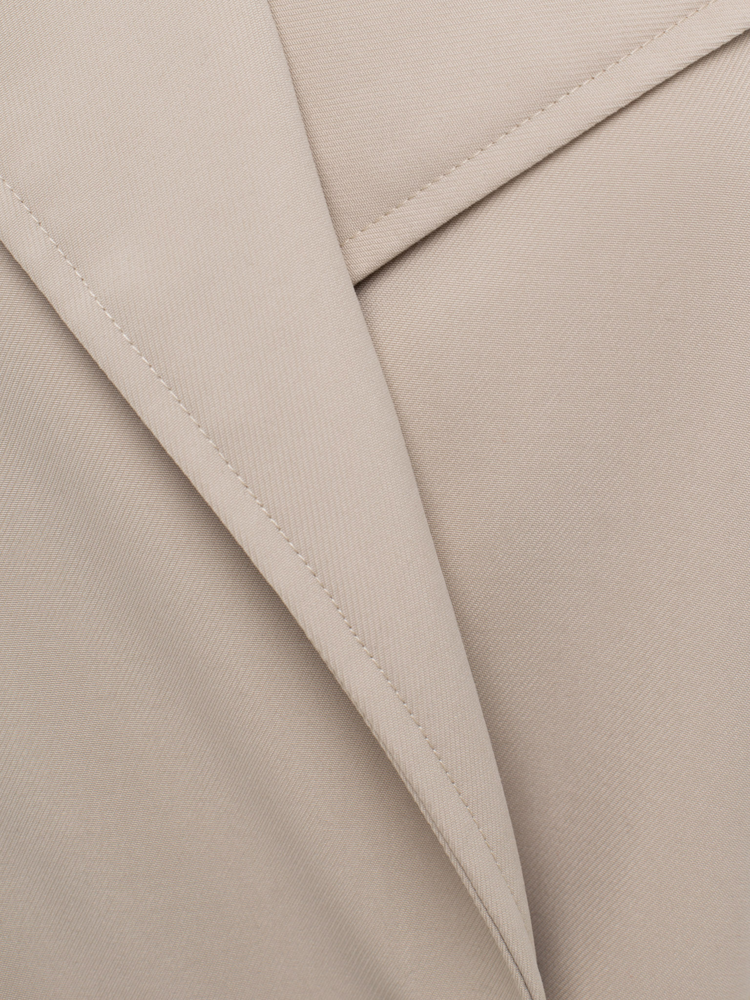 Double-breasted maxi trench coat with matching belt