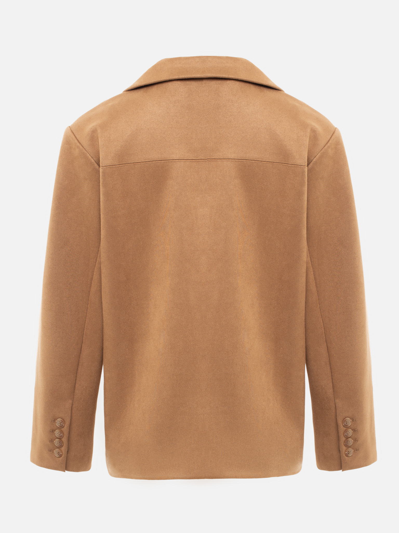 Einreihige Jacke in Übergröße