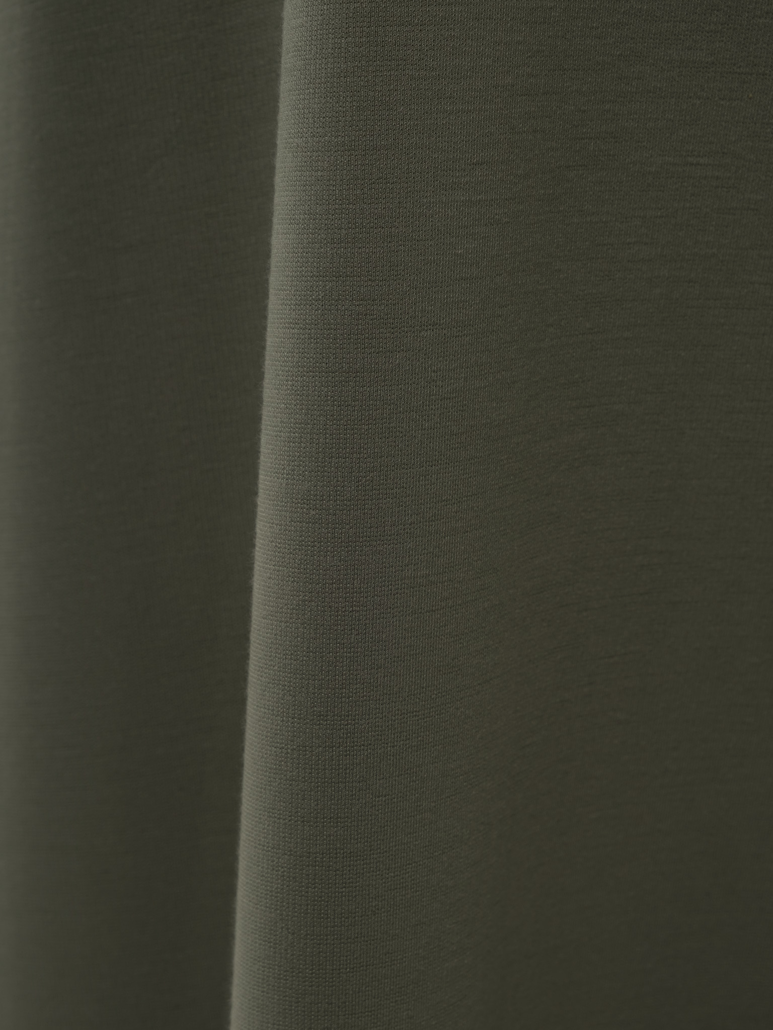 Maxi skirt with asymmetrical gathering