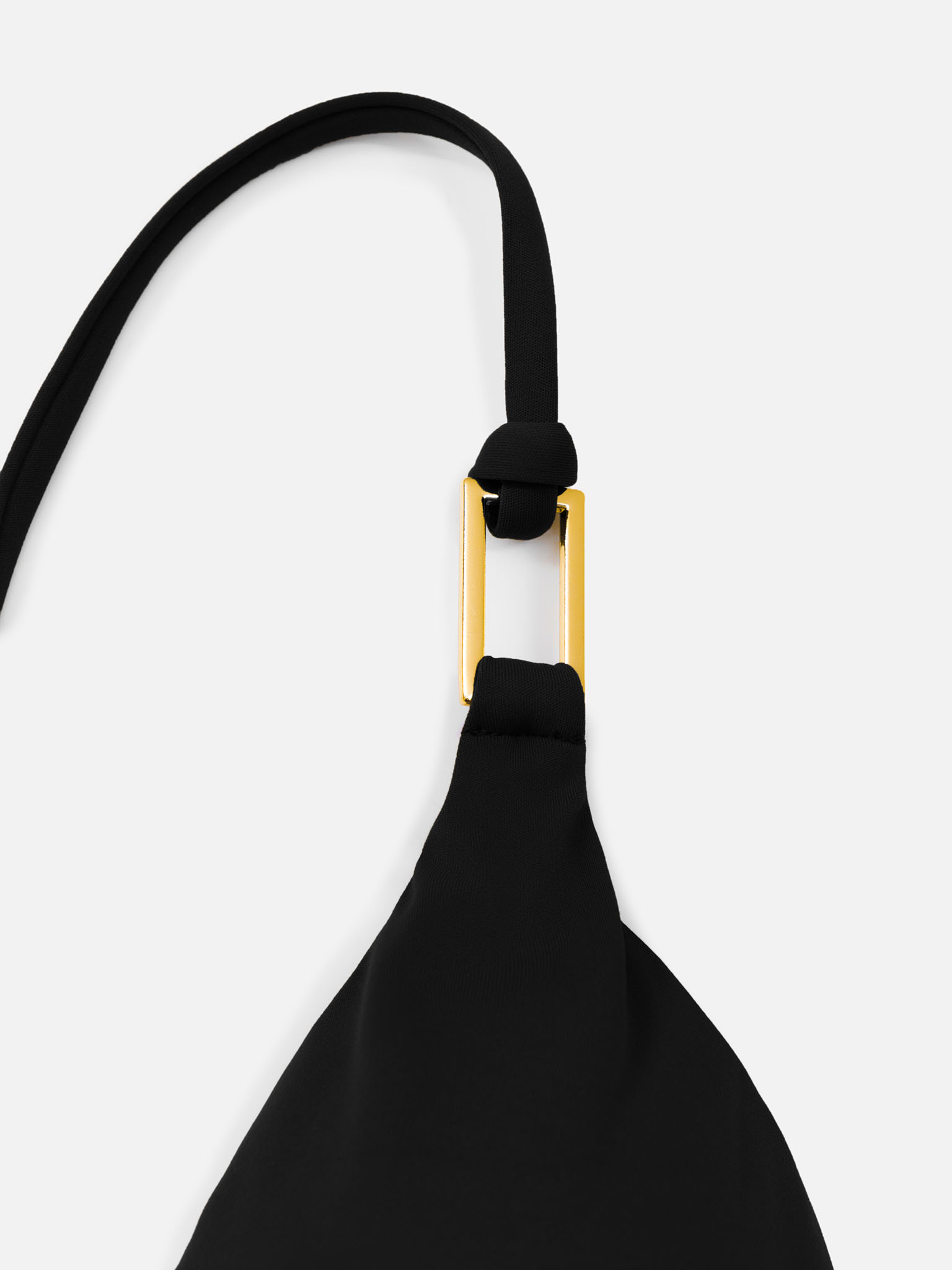 Bikini top with golden decor