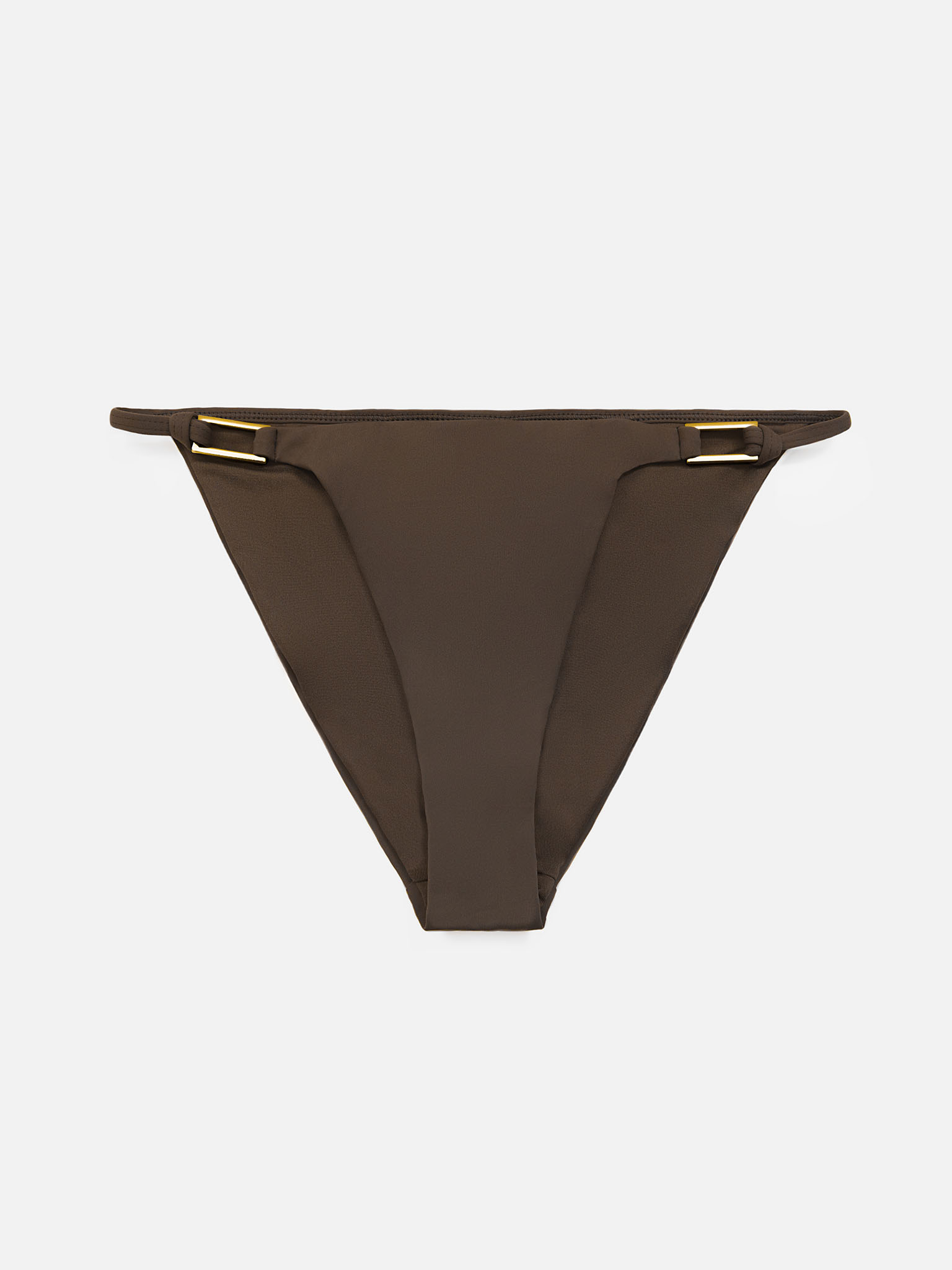 Bikini bottoms with golden decor