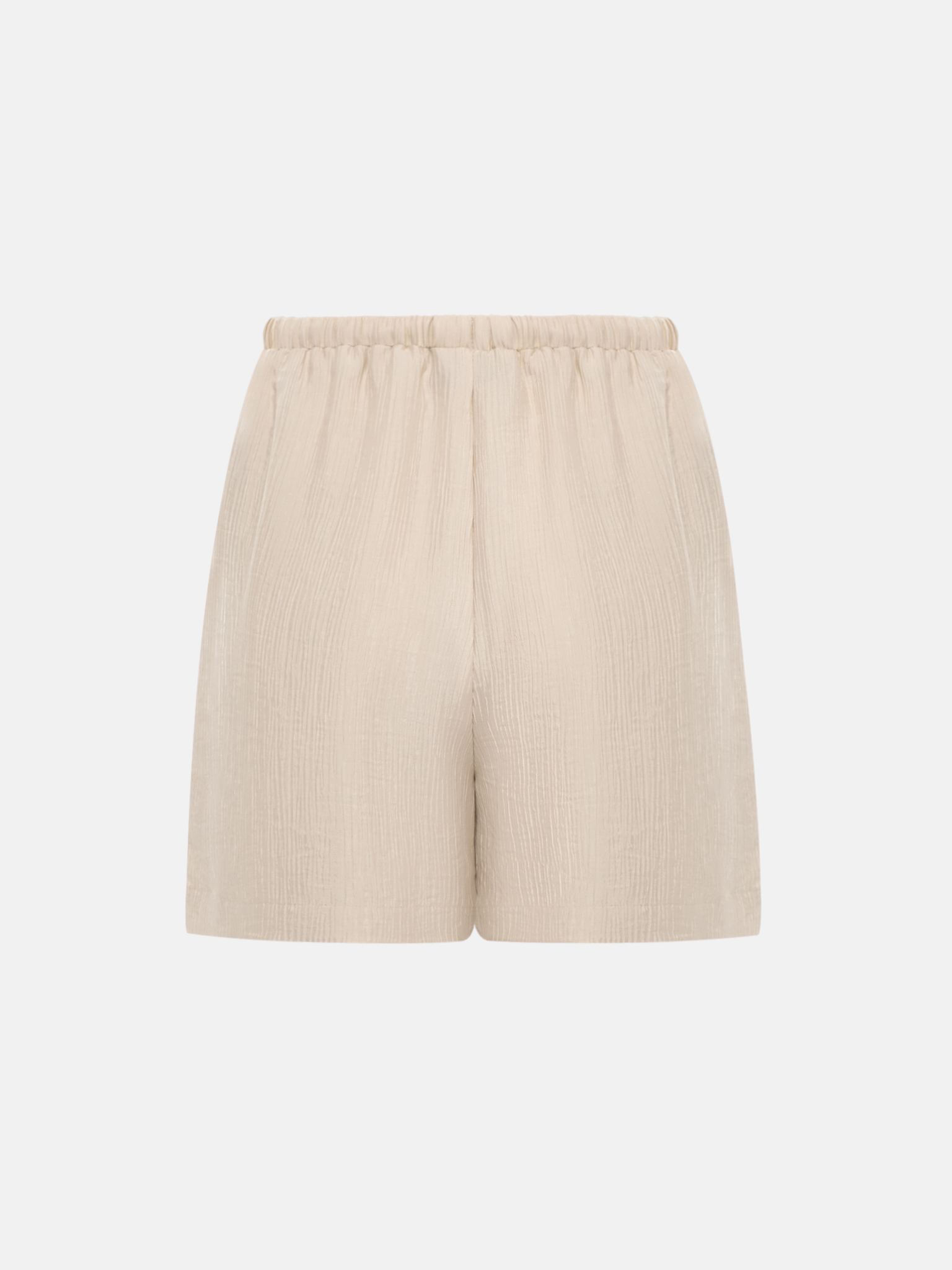 Shorts aus strukturiertem Stoff