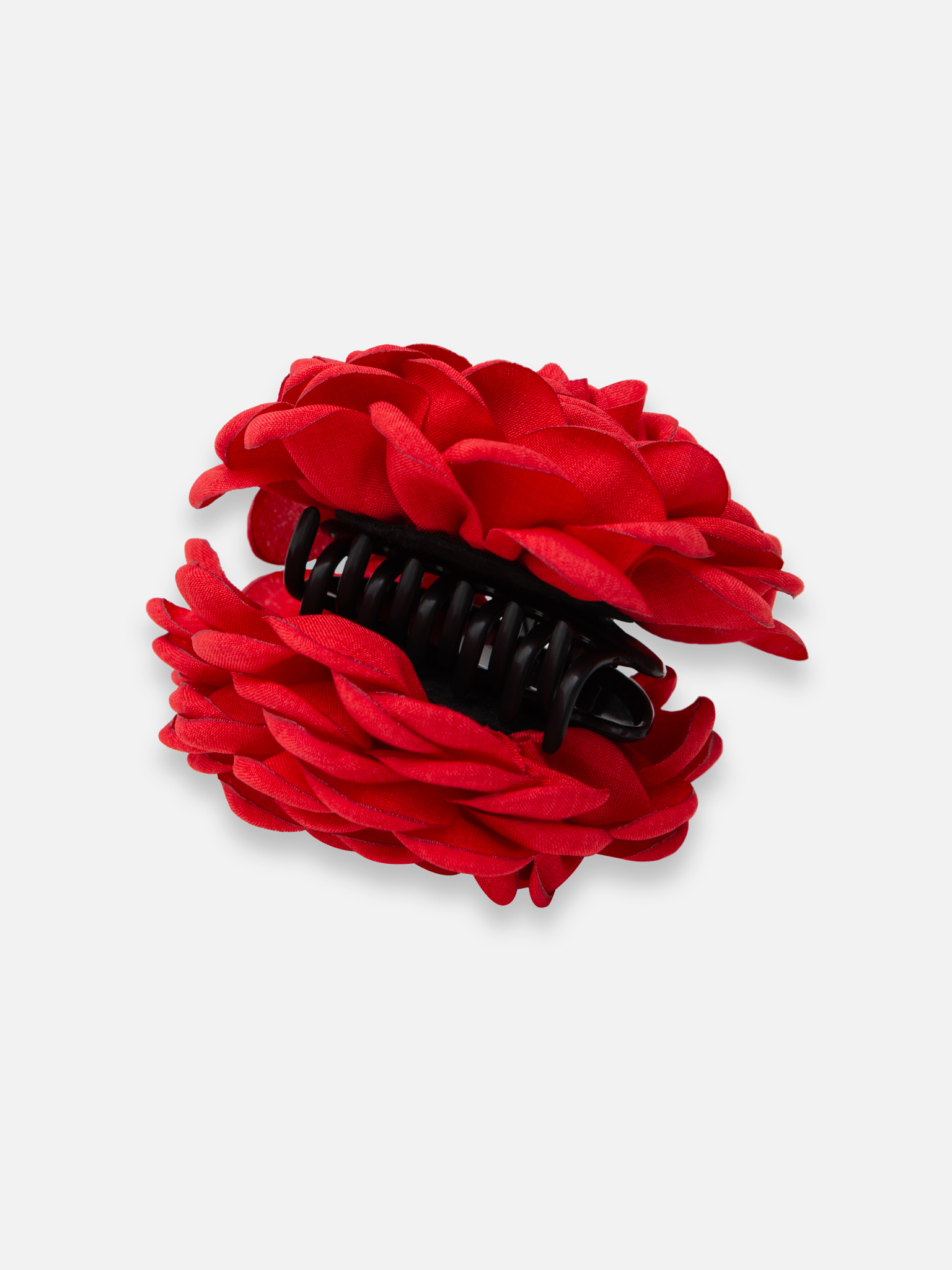 Hair clip with a flower