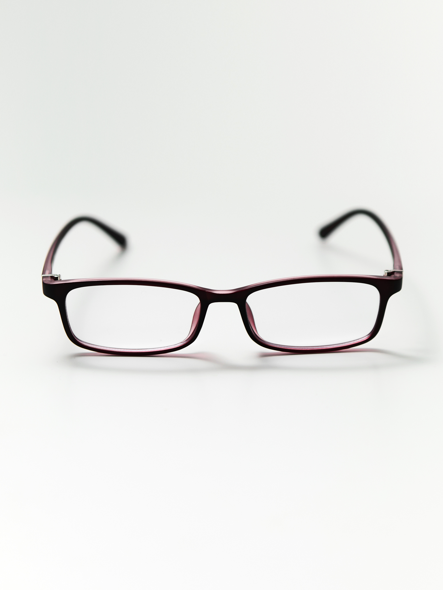 Rectangular shaped decorative glasses