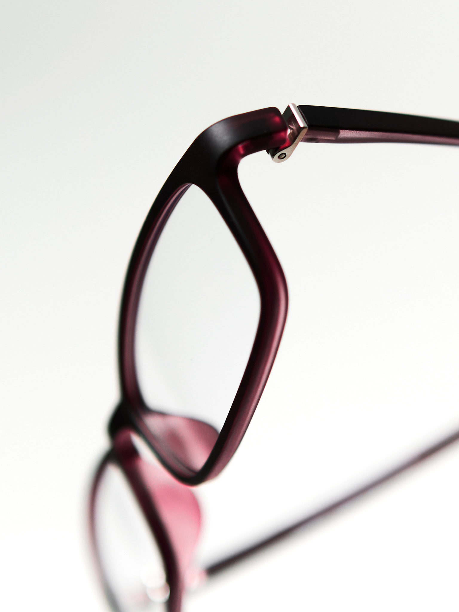 Rectangular shaped decorative glasses