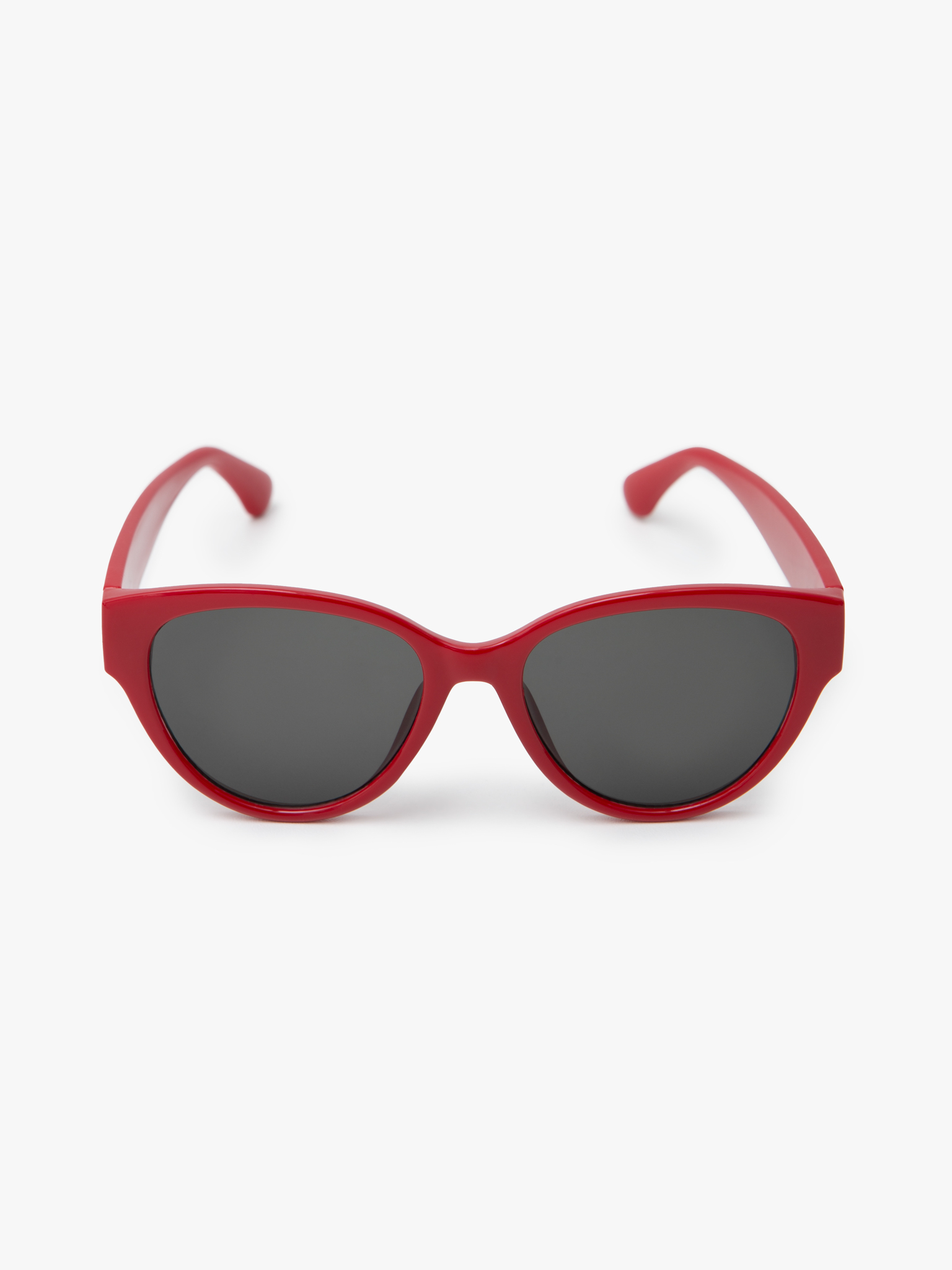 Large sunglasses with hearts on the temples