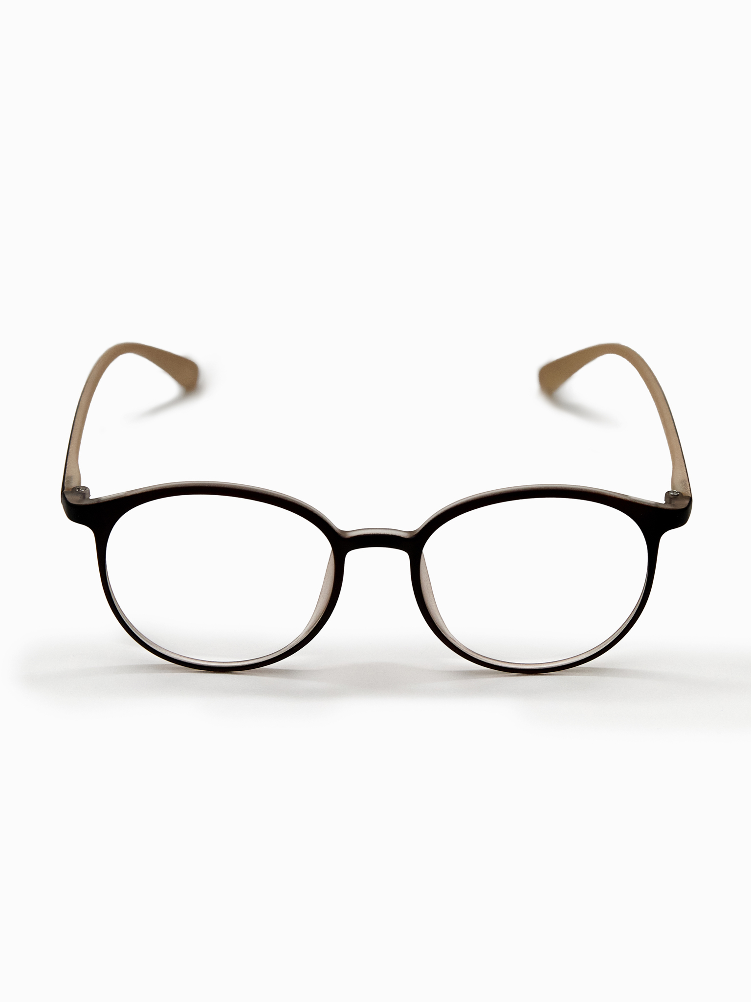 Decorative glasses with round lenses