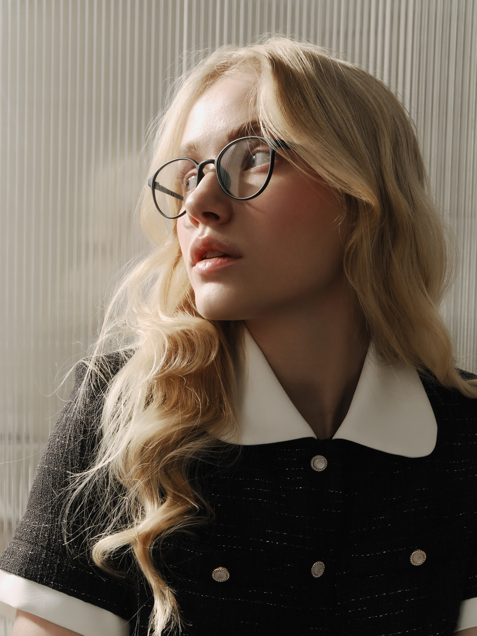 Декоративные очки с круглыми линзами