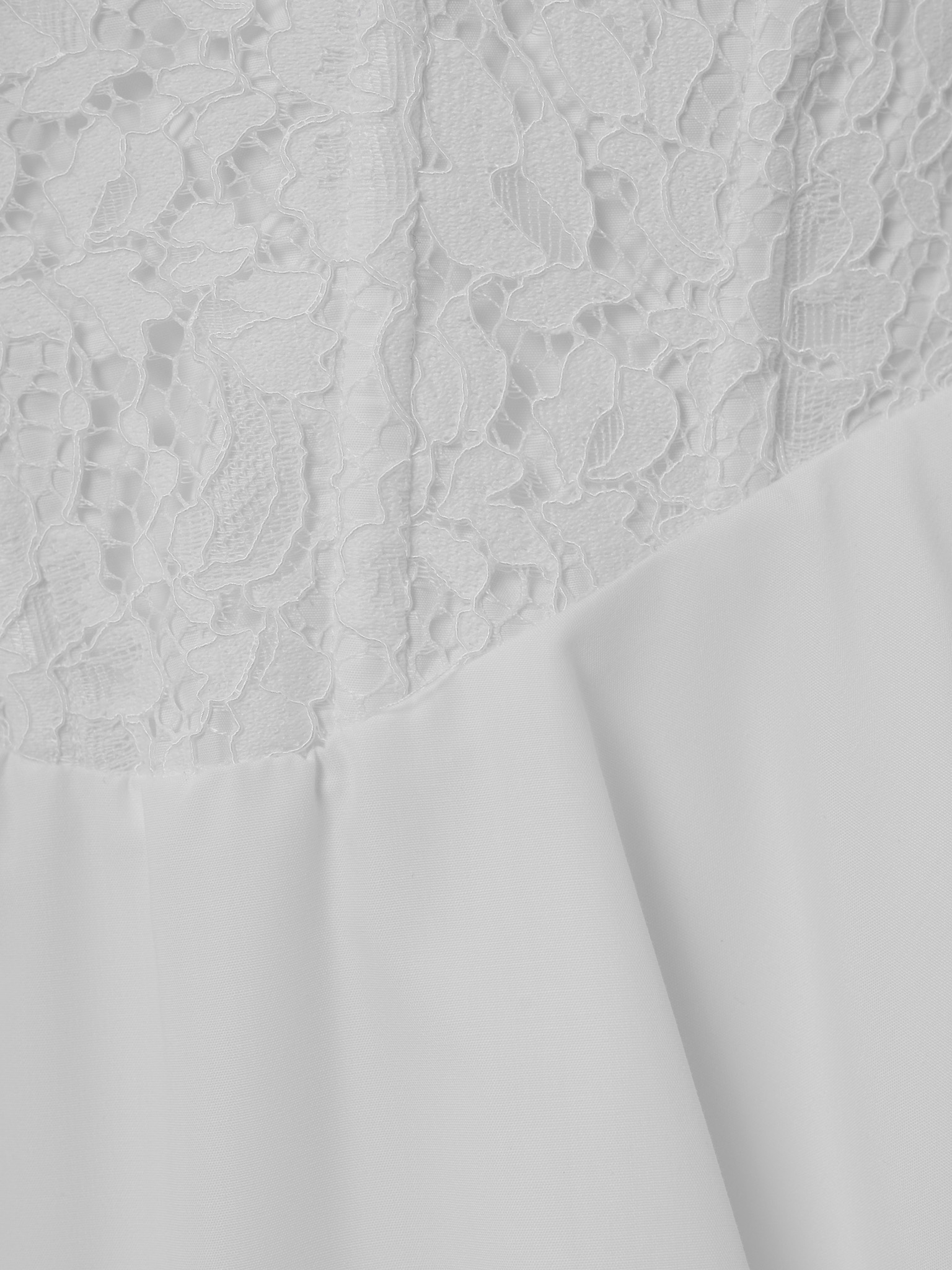 Mini dress with lace corset