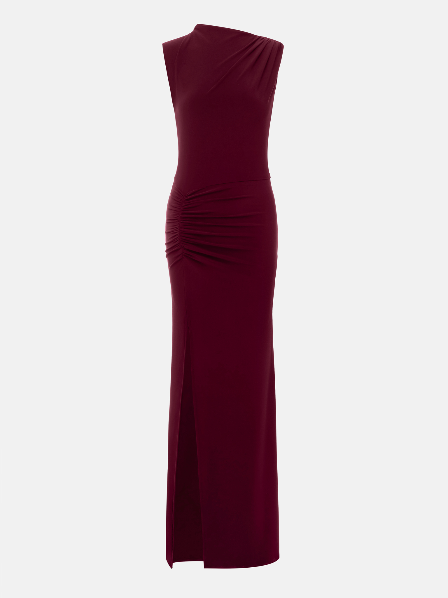 Sleeveless fitted maxi dress
