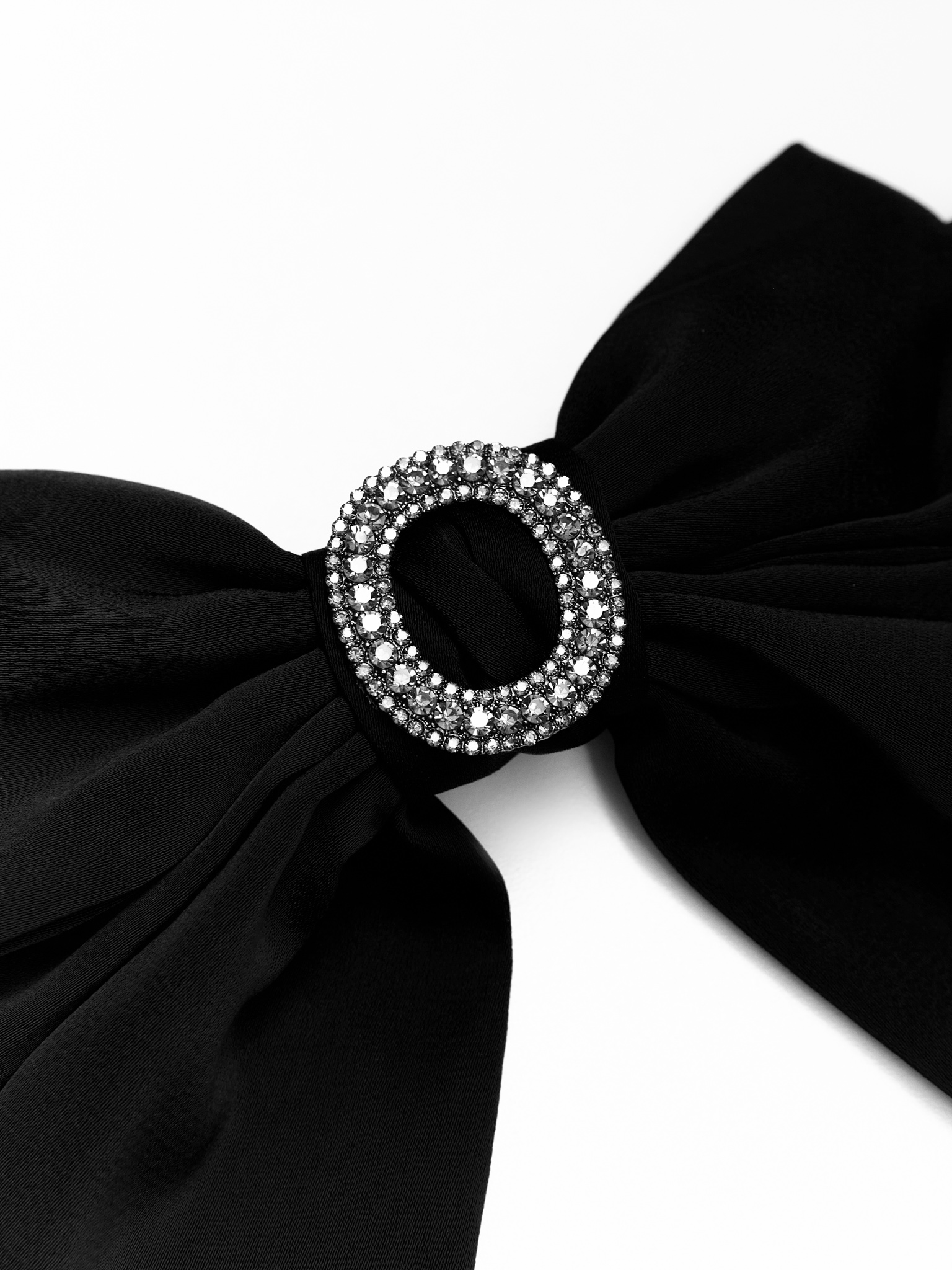 Bow brooch hair clip