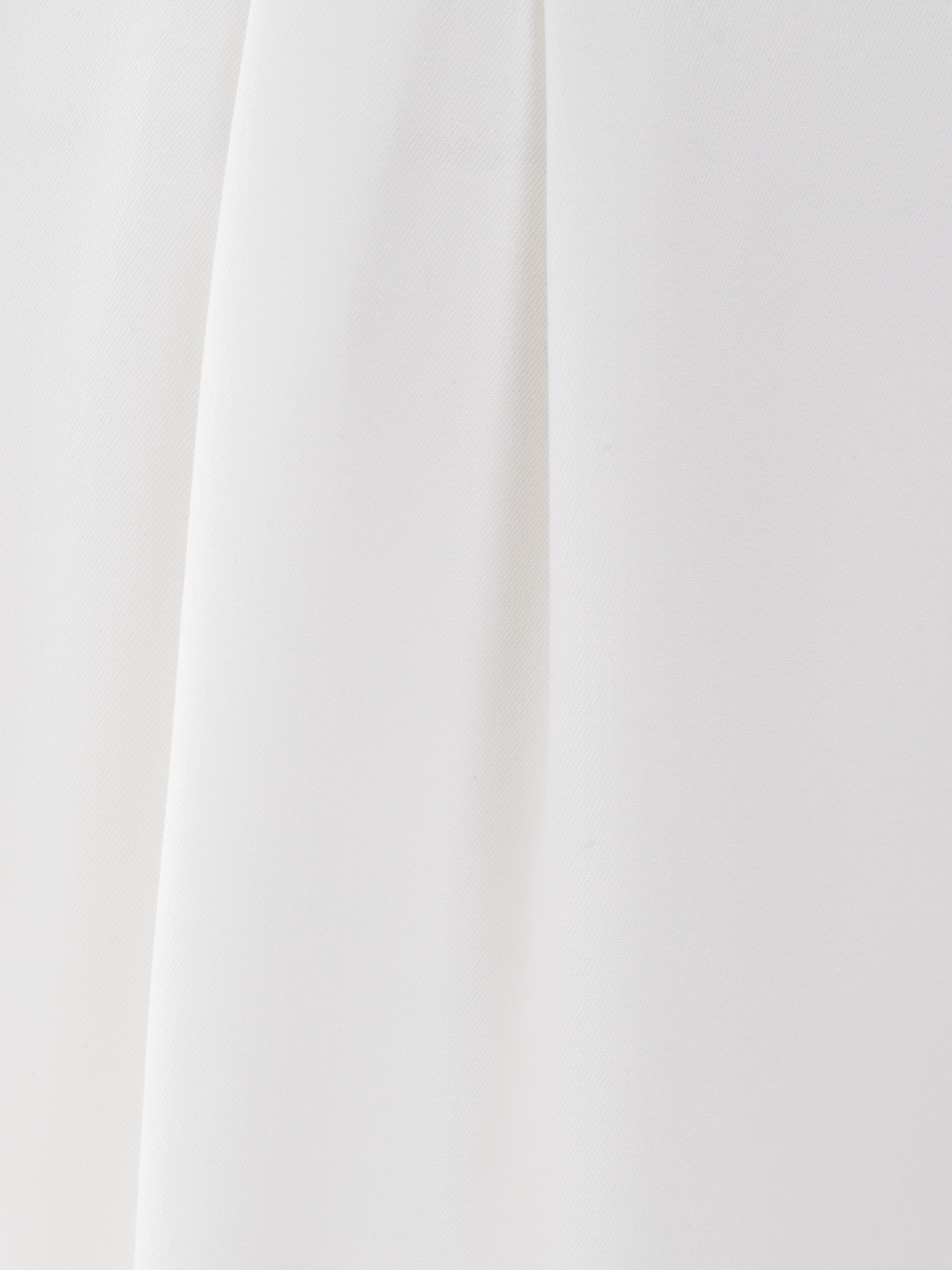 Loose trousers with waist pleats