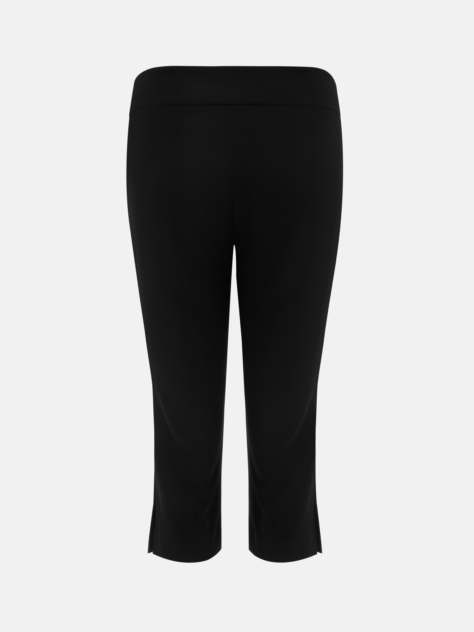 Straight cut capri trousers