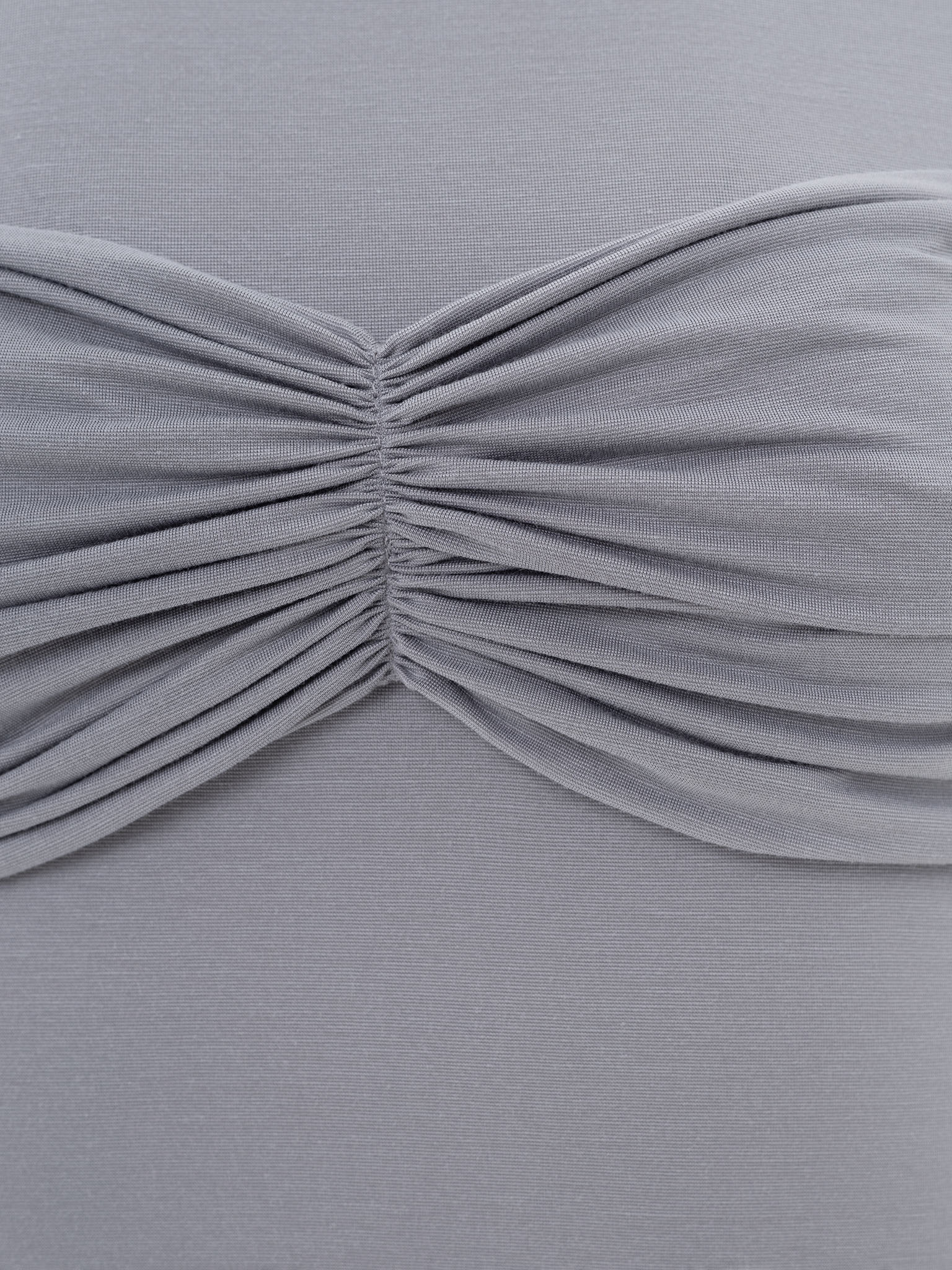 Топ с драпировкой на лифе